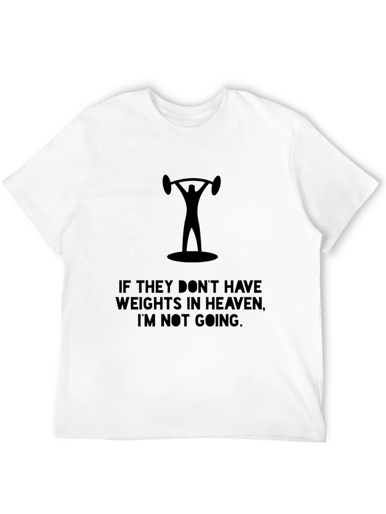 Weightlifting Heaven Graphic T-Shirt