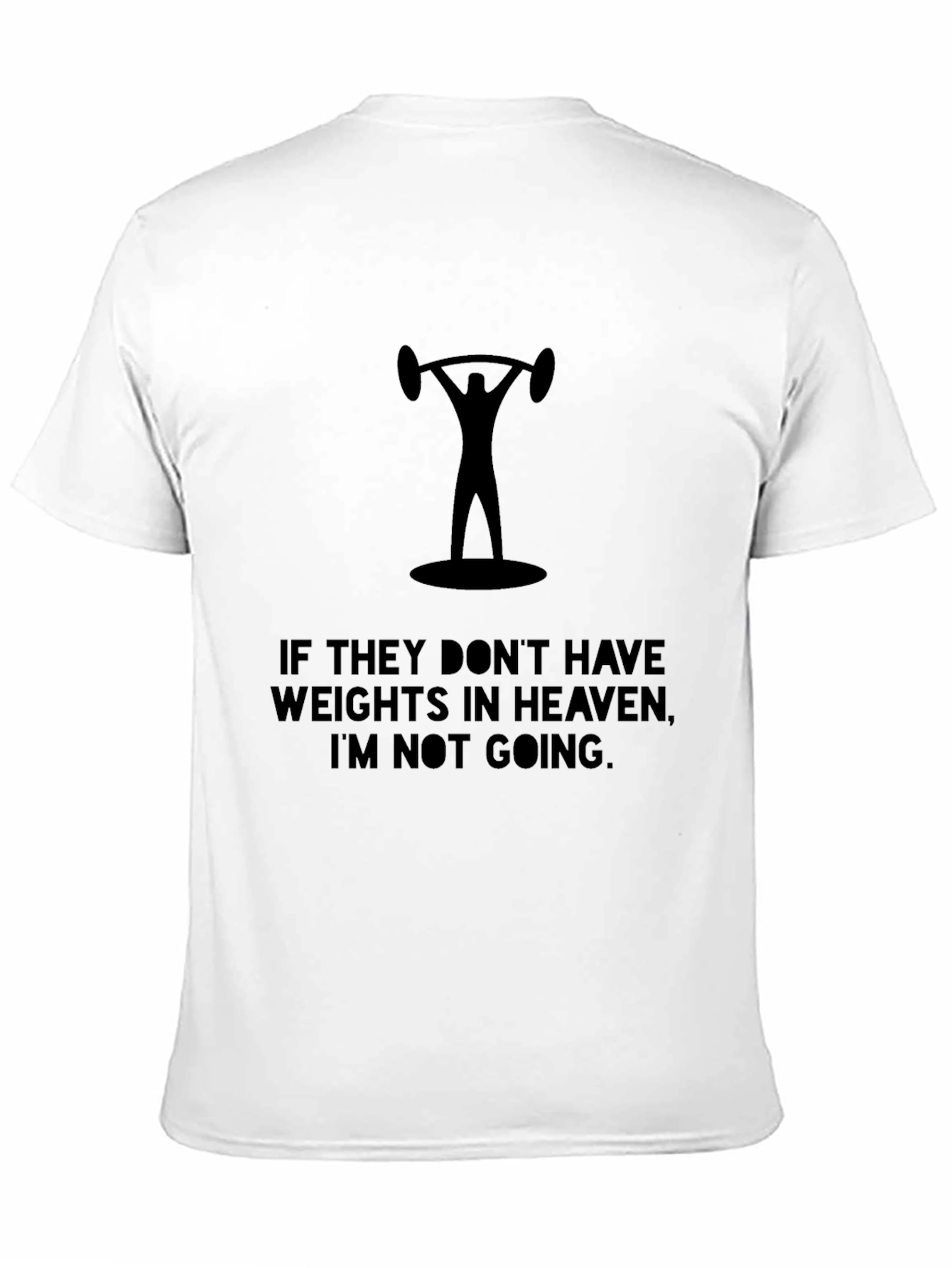Weightlifting Heaven Graphic T-Shirt