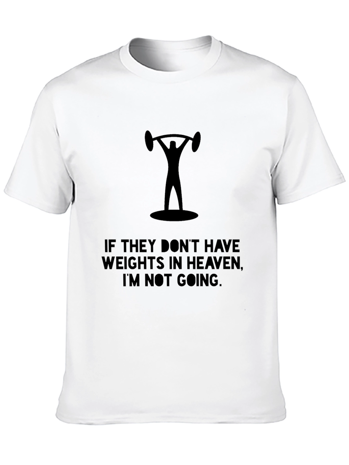 Weightlifting Heaven Graphic T-Shirt