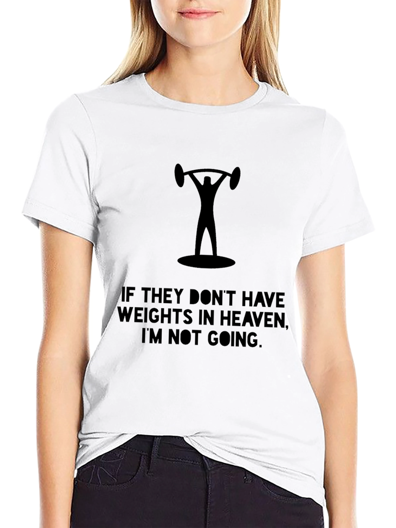 Weightlifting Heaven Graphic T-Shirt
