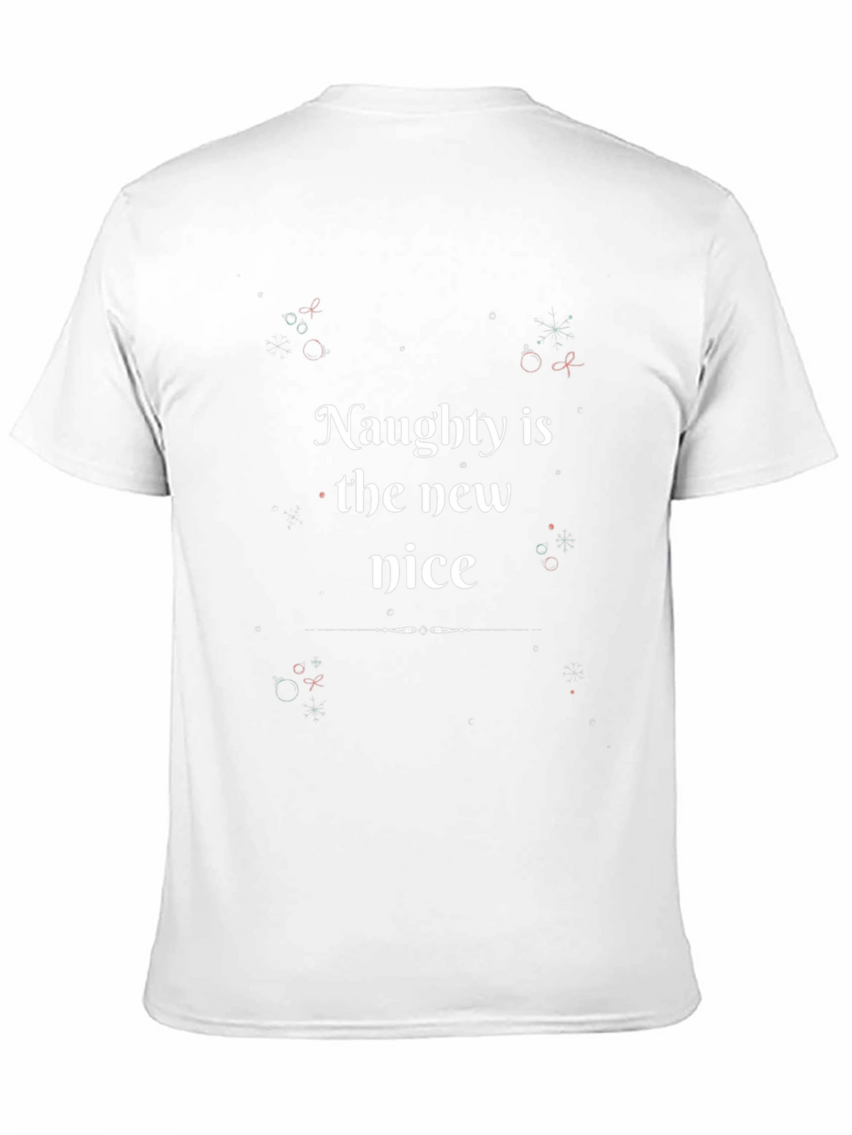 Naughty is the New Nice Christmas Graphic Tee