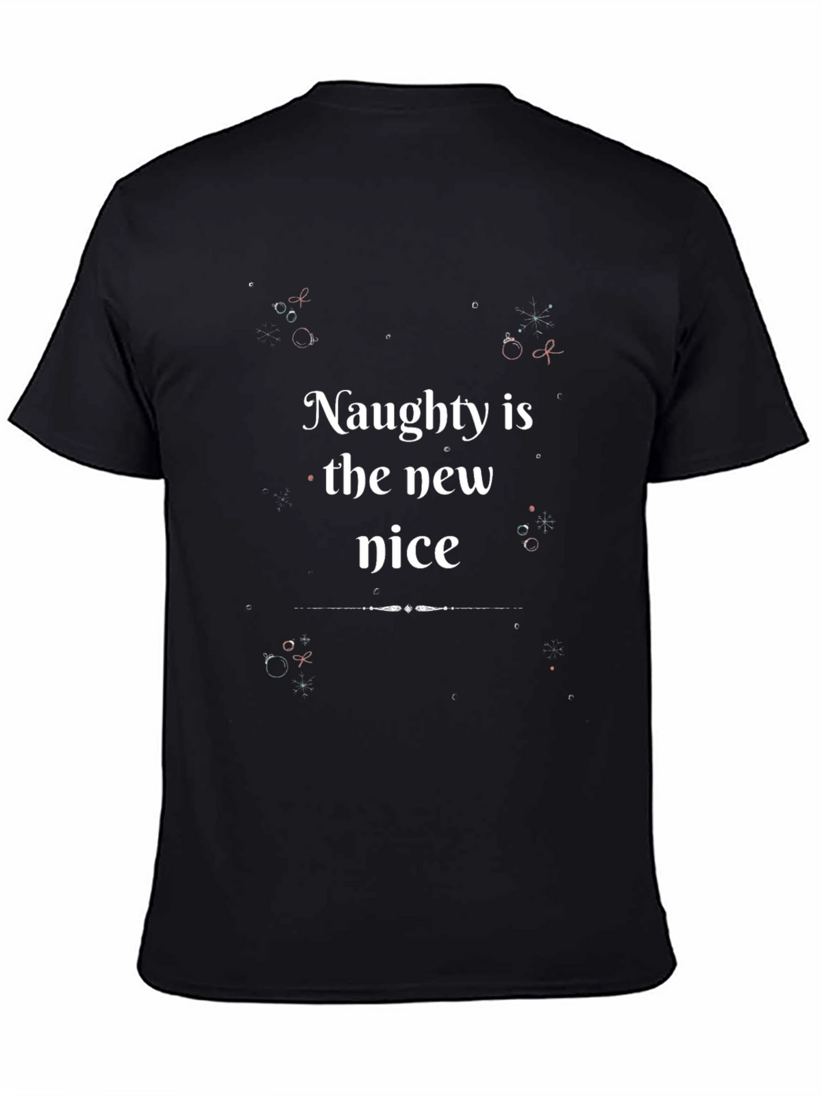 Naughty is the New Nice Christmas Graphic Tee