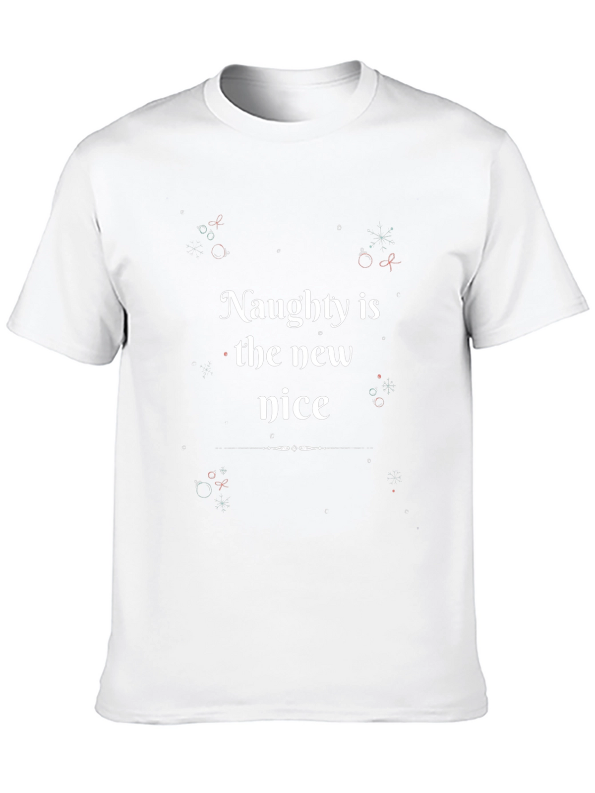 Naughty is the New Nice Christmas Graphic Tee