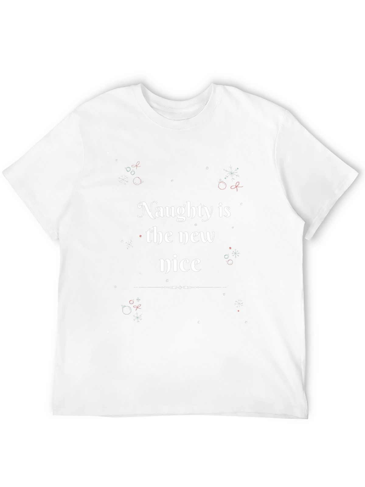 Naughty is the New Nice Christmas Graphic Tee