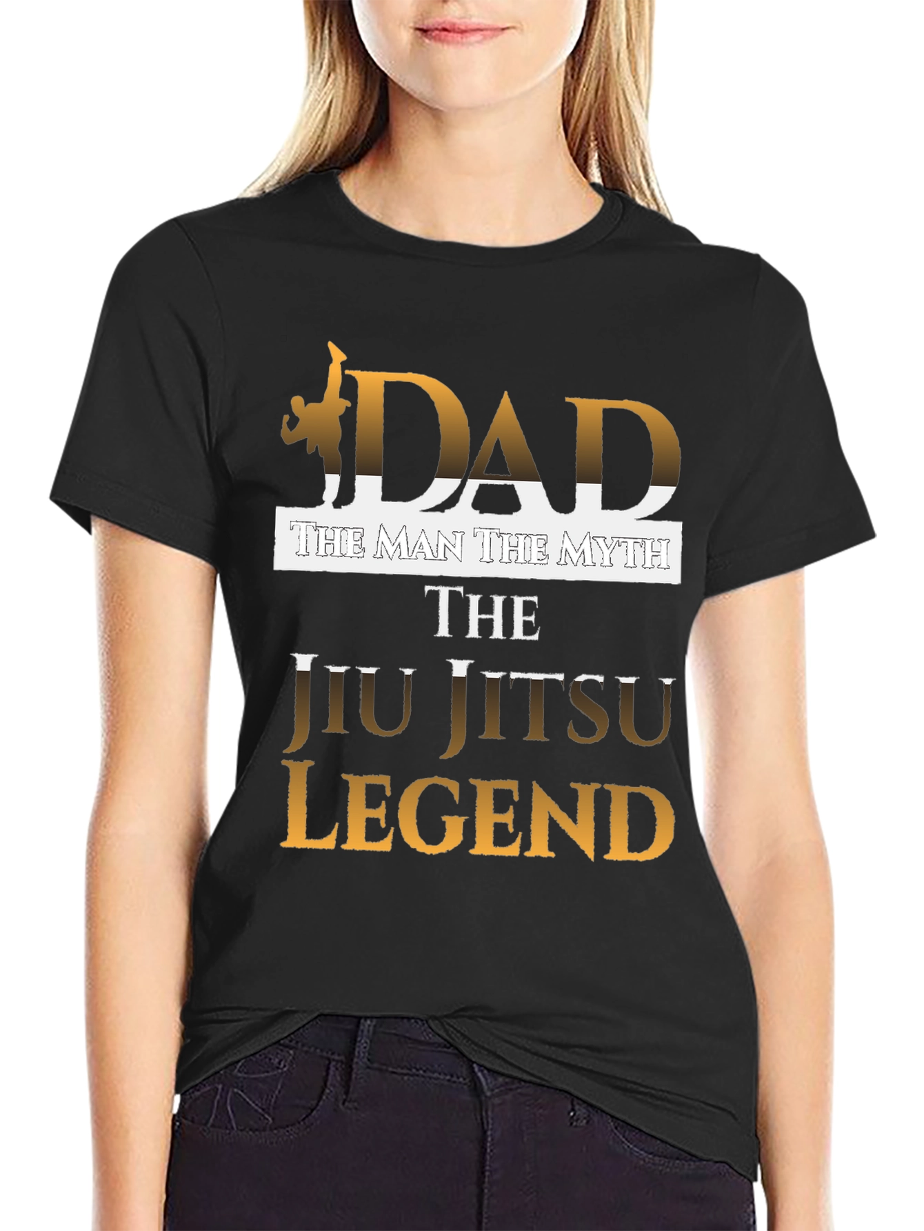 Dad Jiu Jitsu Legend Graphic T-Shirt