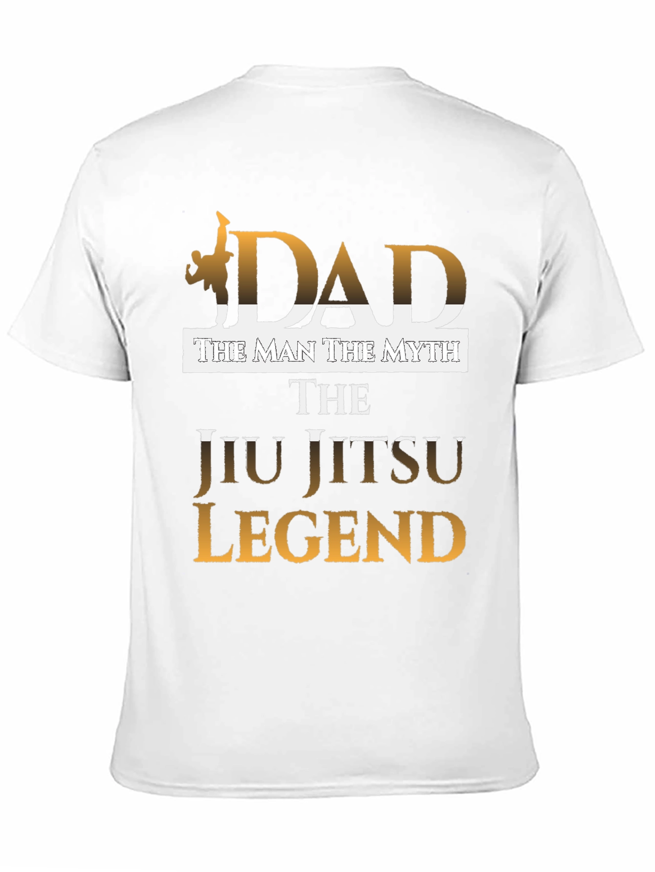 Dad Jiu Jitsu Legend Graphic T-Shirt