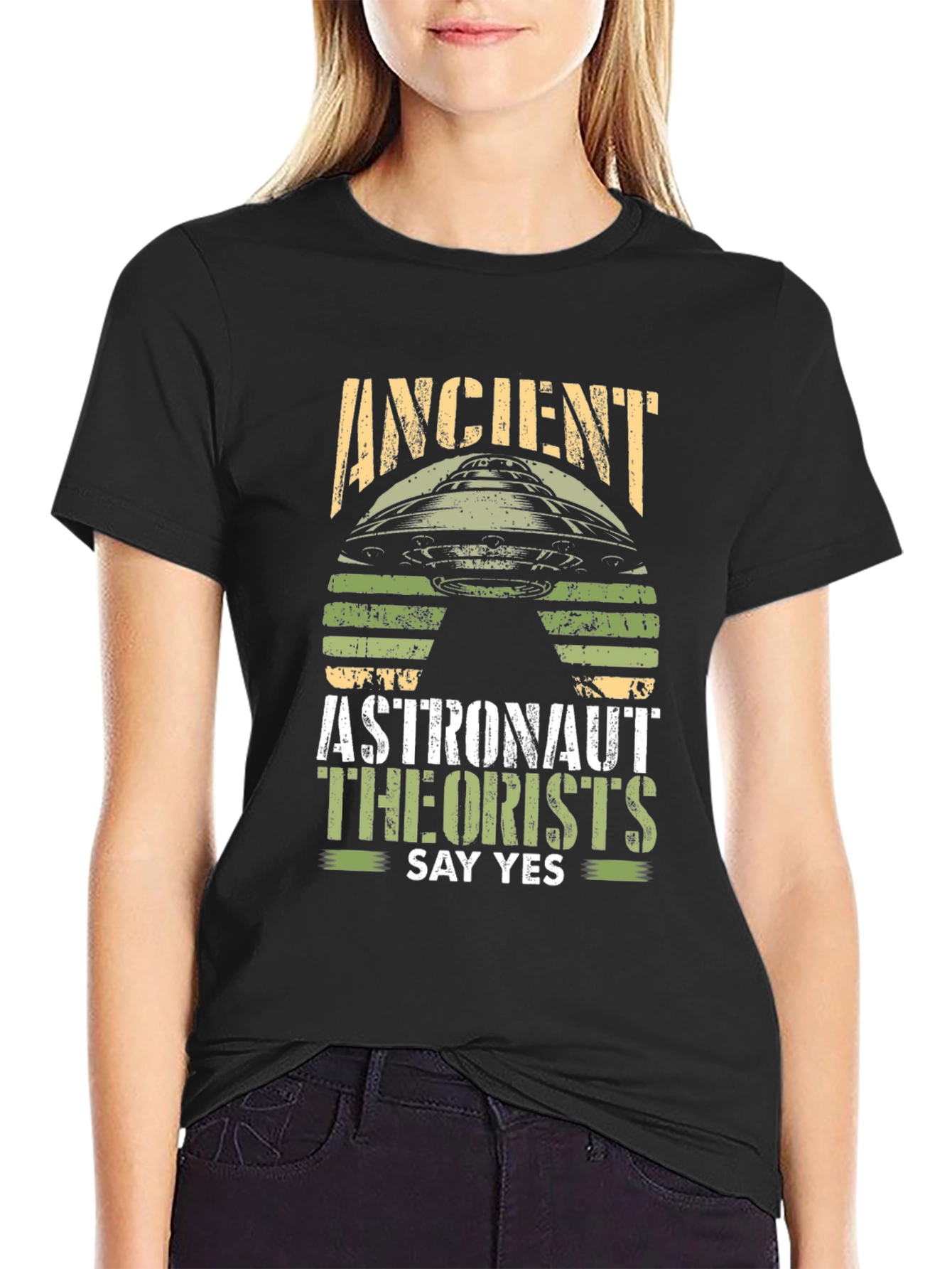 Ancient Astronaut Theorists Say Yes UFO T-Shirt