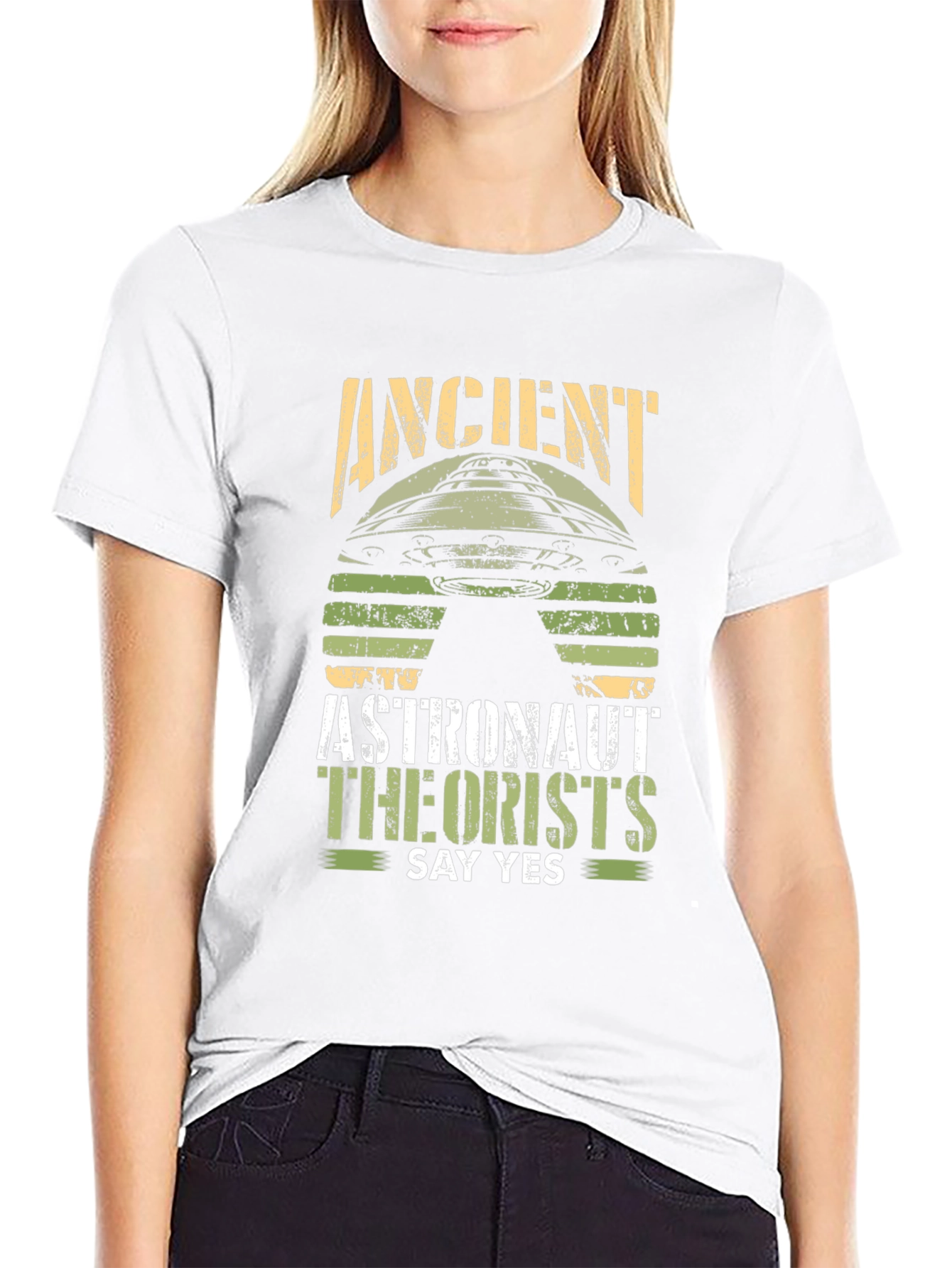 Ancient Astronaut Theorists Say Yes UFO T-Shirt