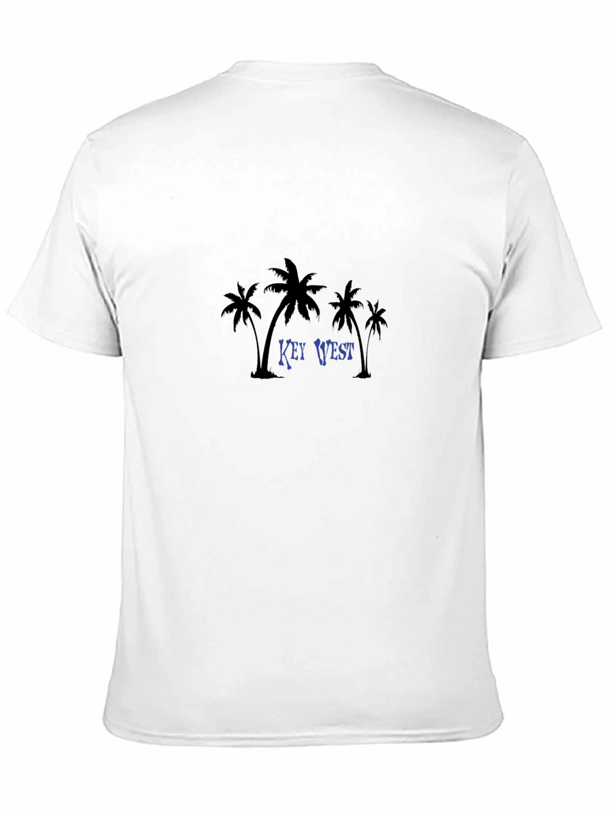 Key West Palm Tree Graphic Tee - Black