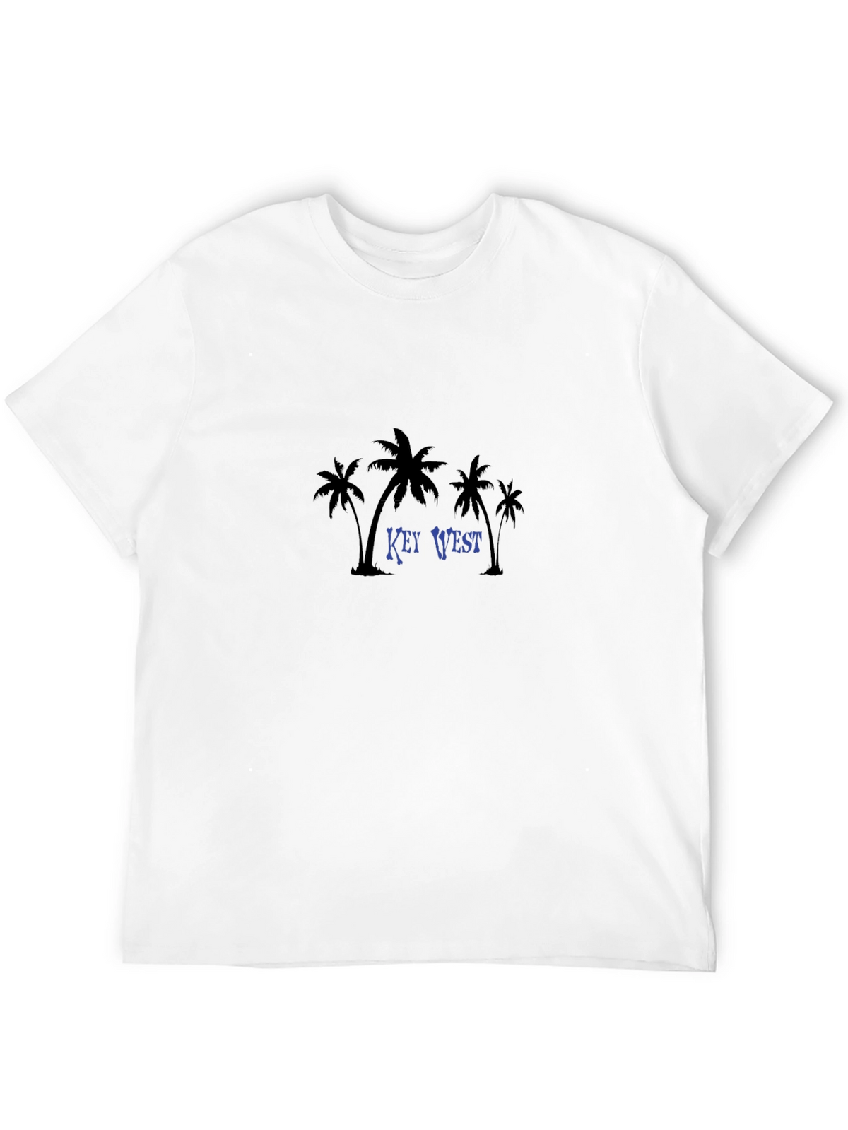 Key West Palm Tree Graphic Tee - Black