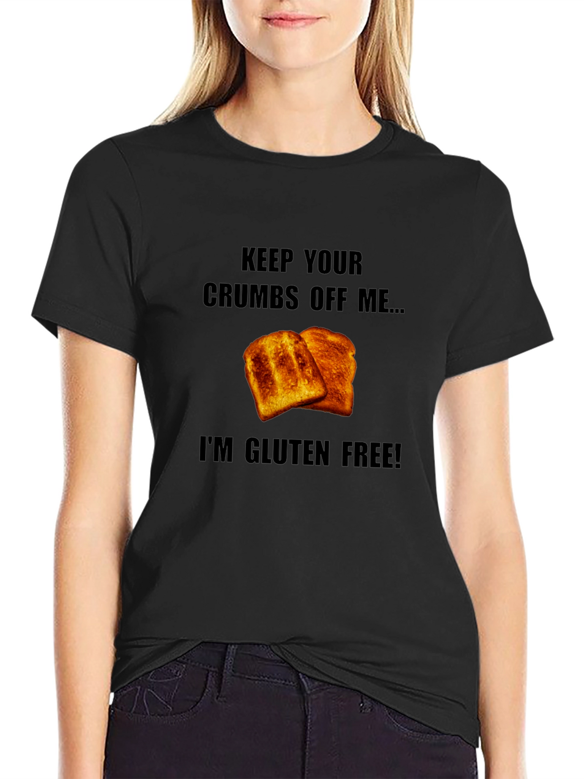 Gluten-Free Toast Graphic T-Shirt