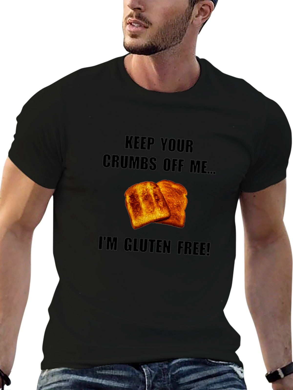 Gluten-Free Toast Graphic T-Shirt