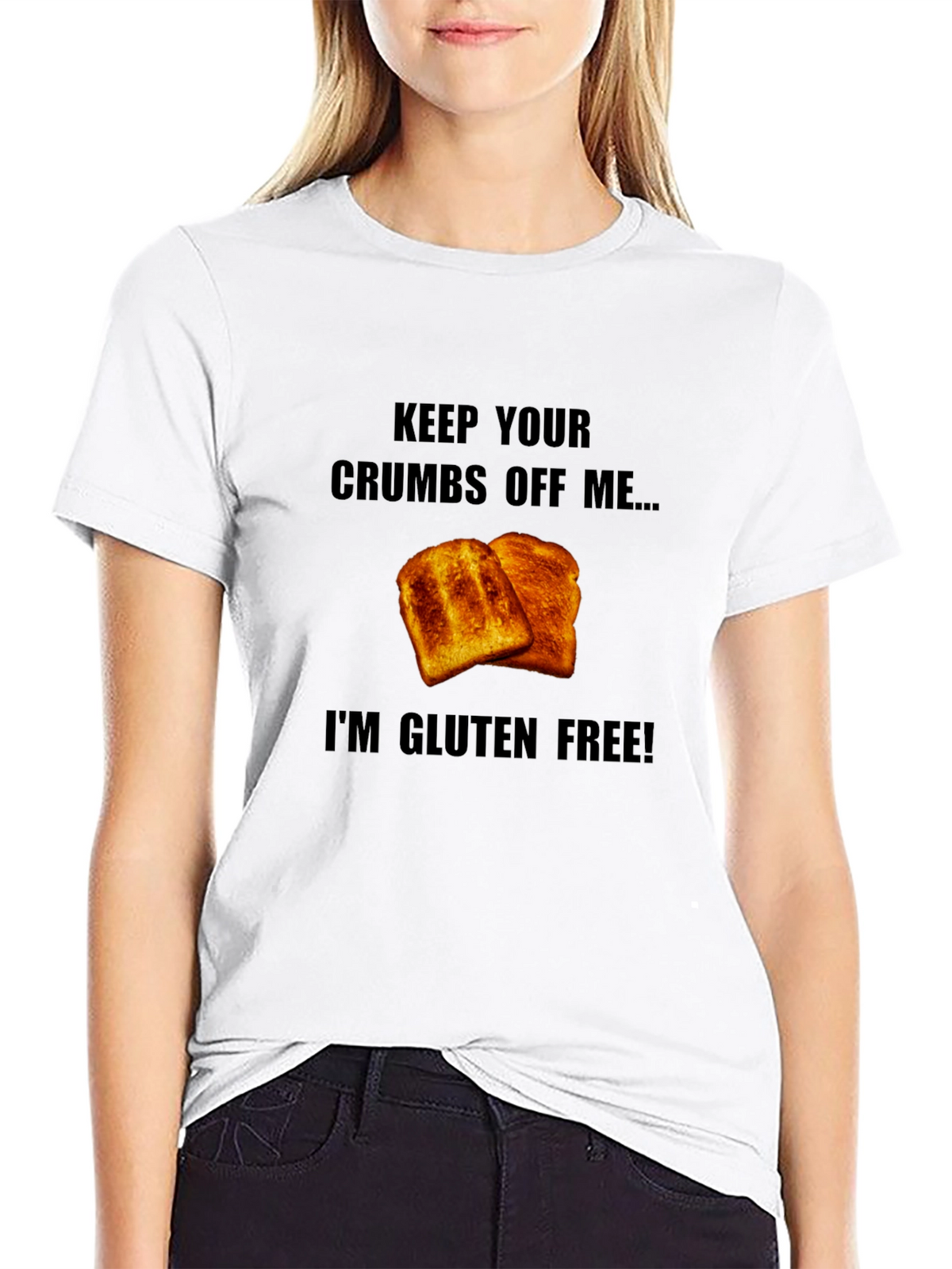Gluten-Free Toast Graphic T-Shirt