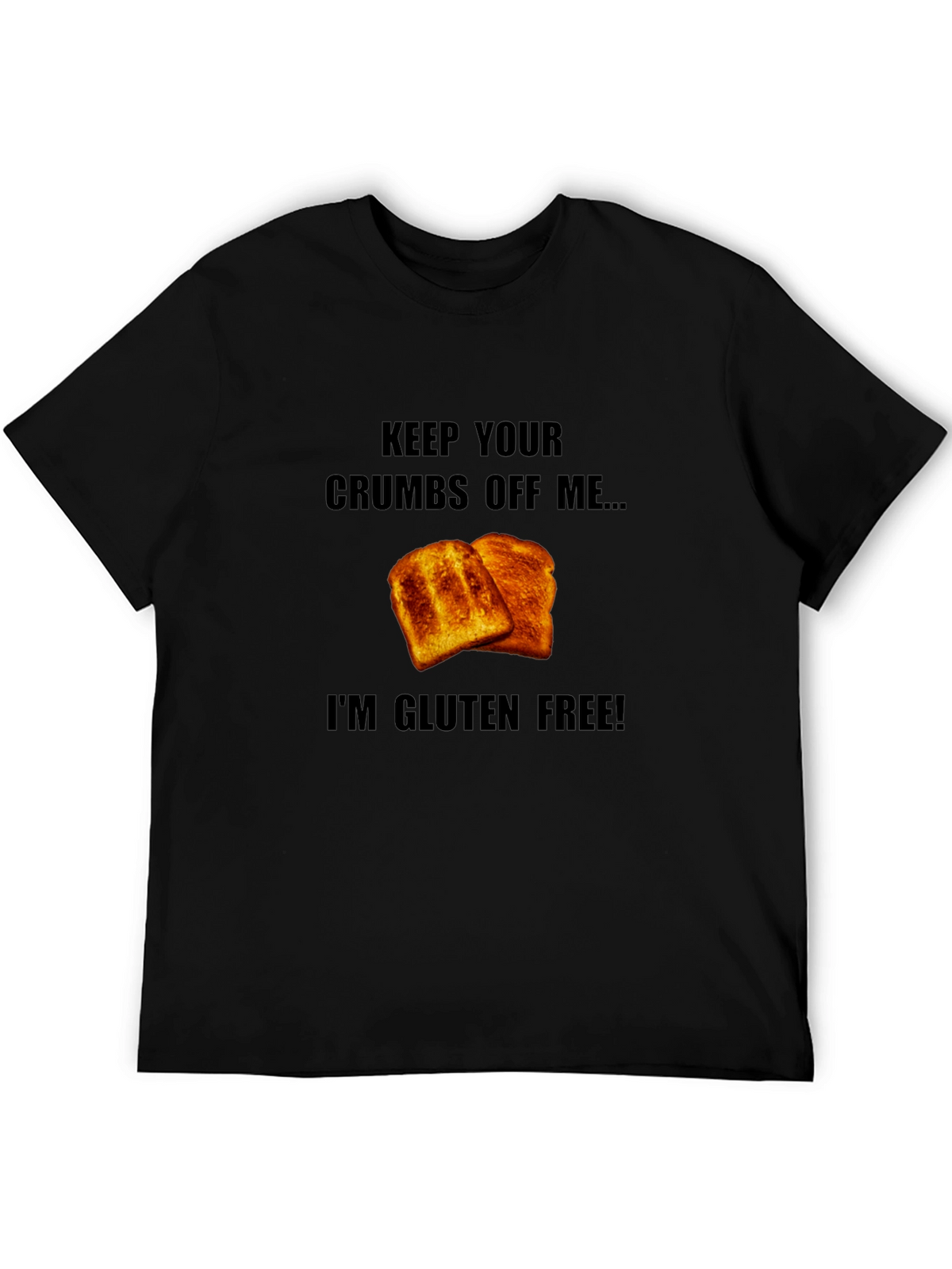 Gluten-Free Toast Graphic T-Shirt