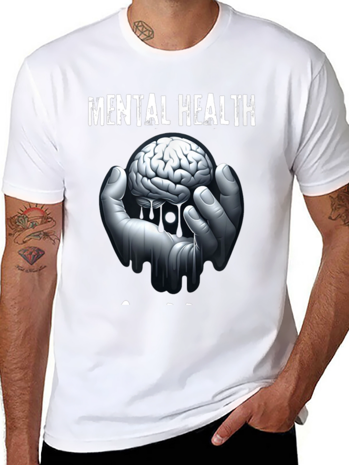Mental Health Awareness Graphic Tee - Unisex