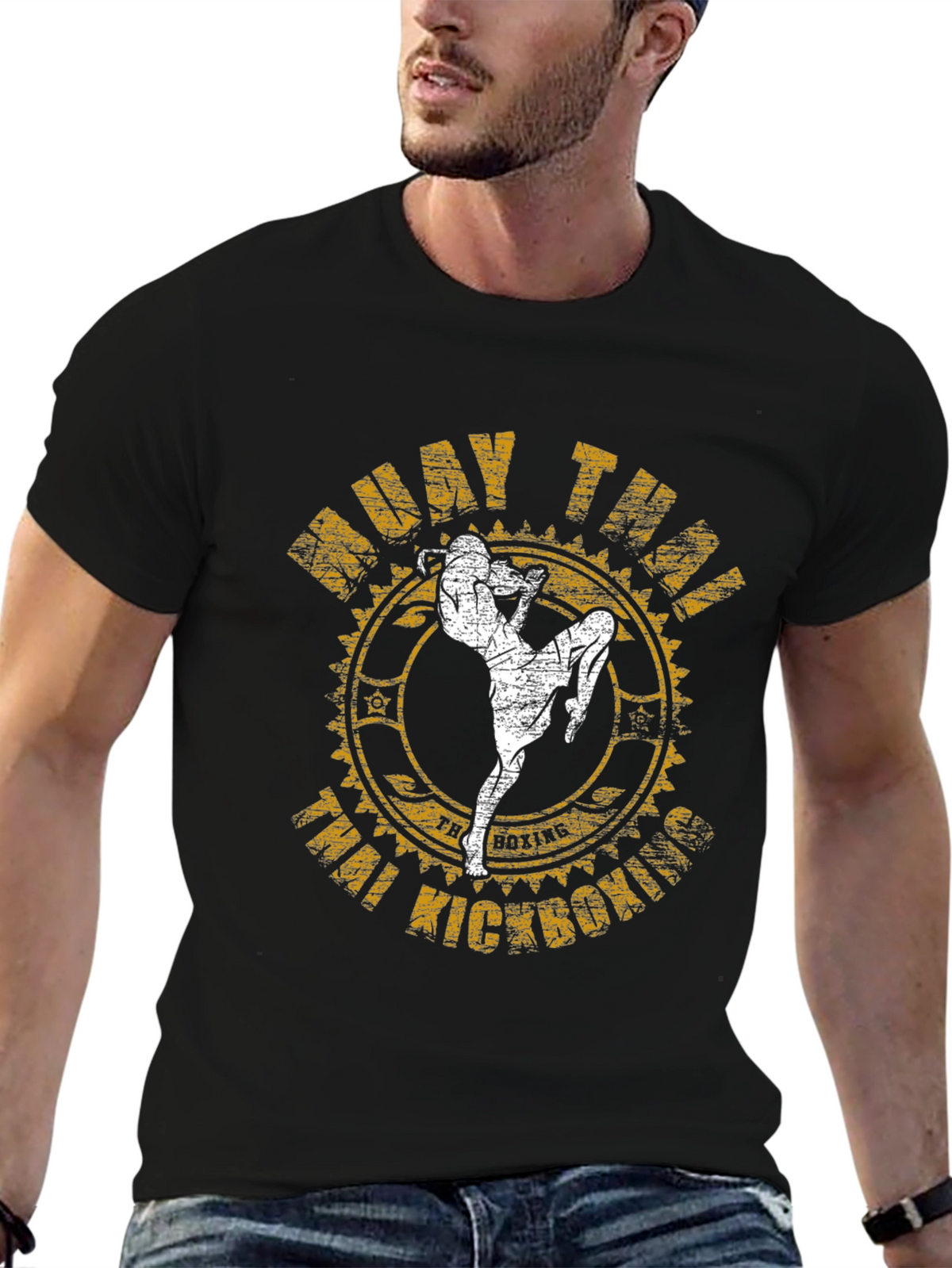 Muay Thai Thai Kickboxing Graphic T-Shirt