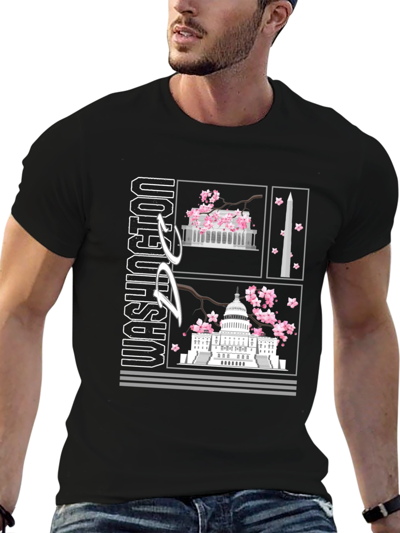 Washington D.C. Graphic T-Shirt