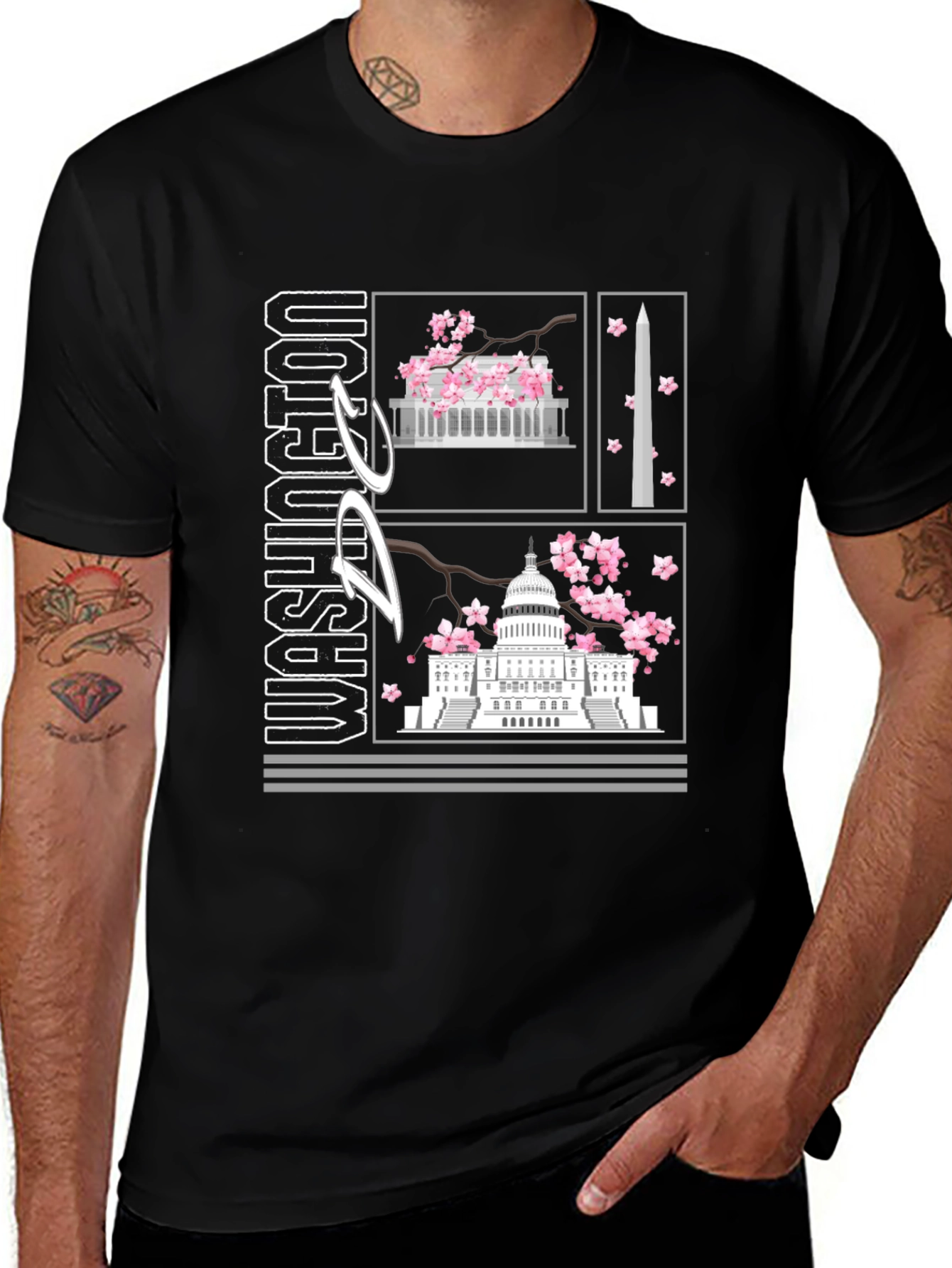 Washington D.C. Graphic T-Shirt