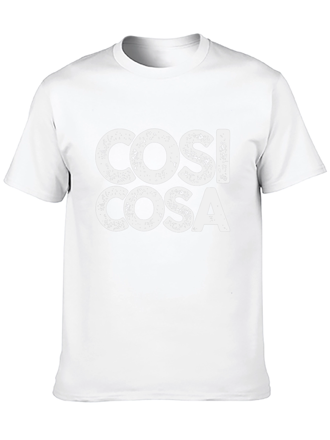 Cosi Cosa Mens Black T-Shirt