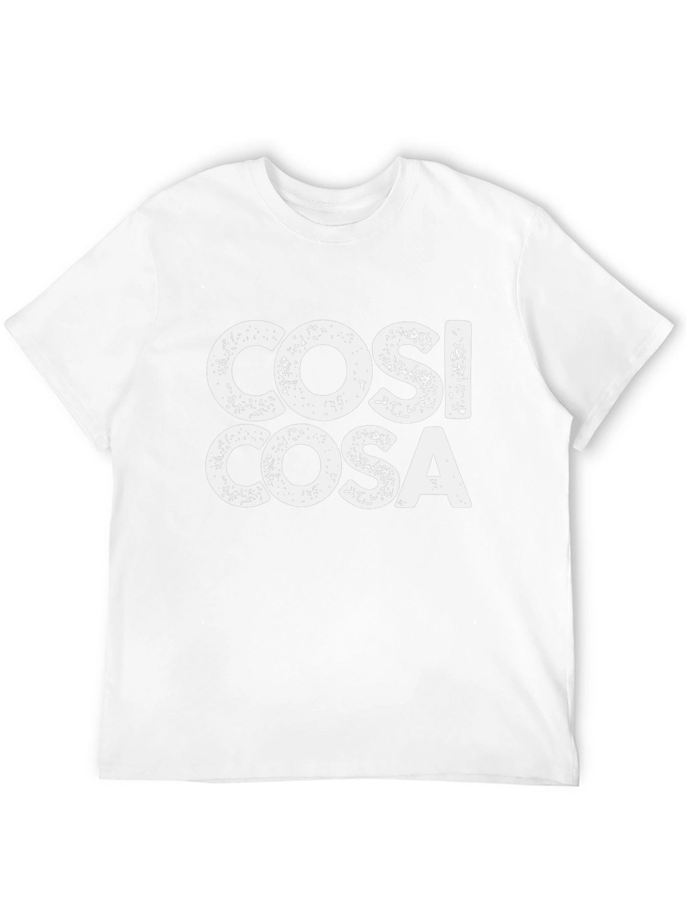 Cosi Cosa Mens Black T-Shirt