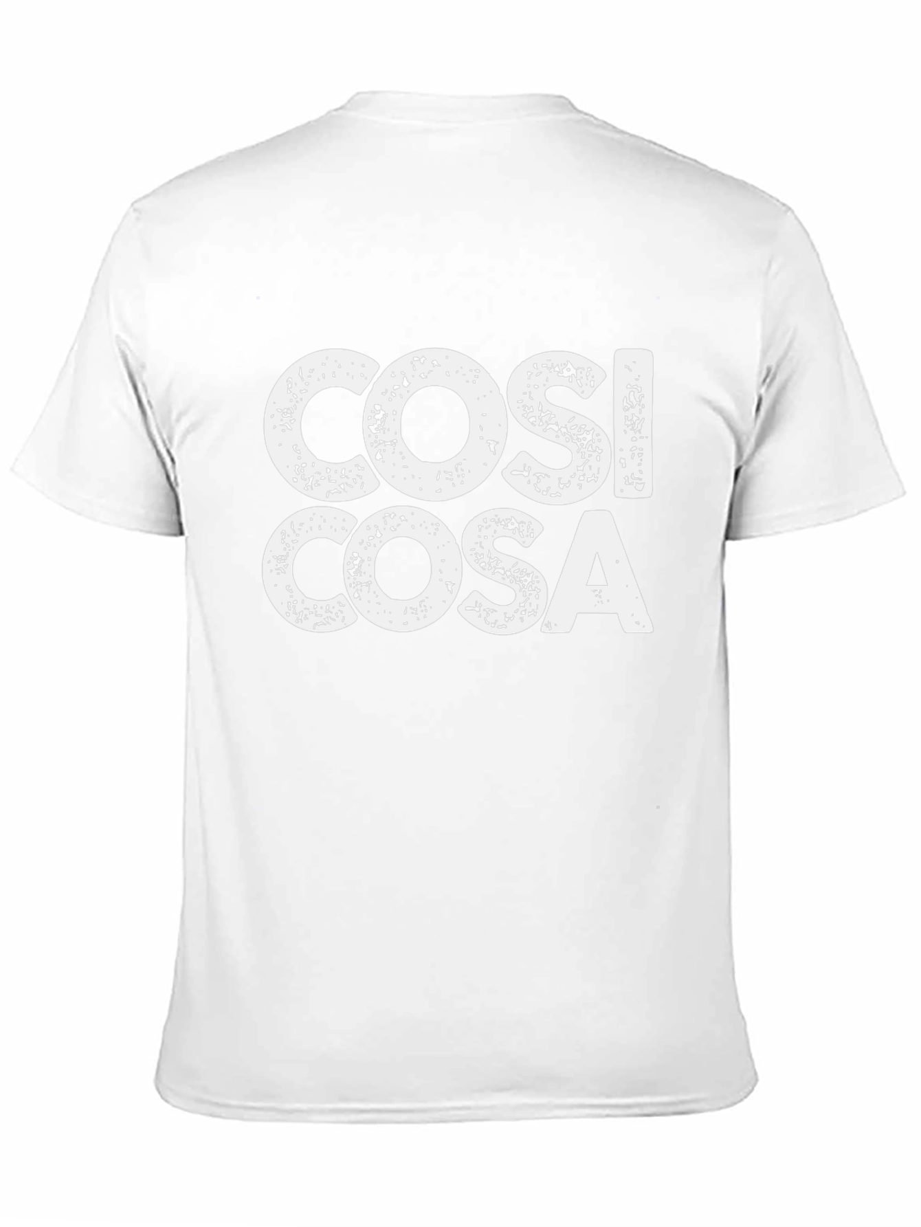 Cosi Cosa Mens Black T-Shirt