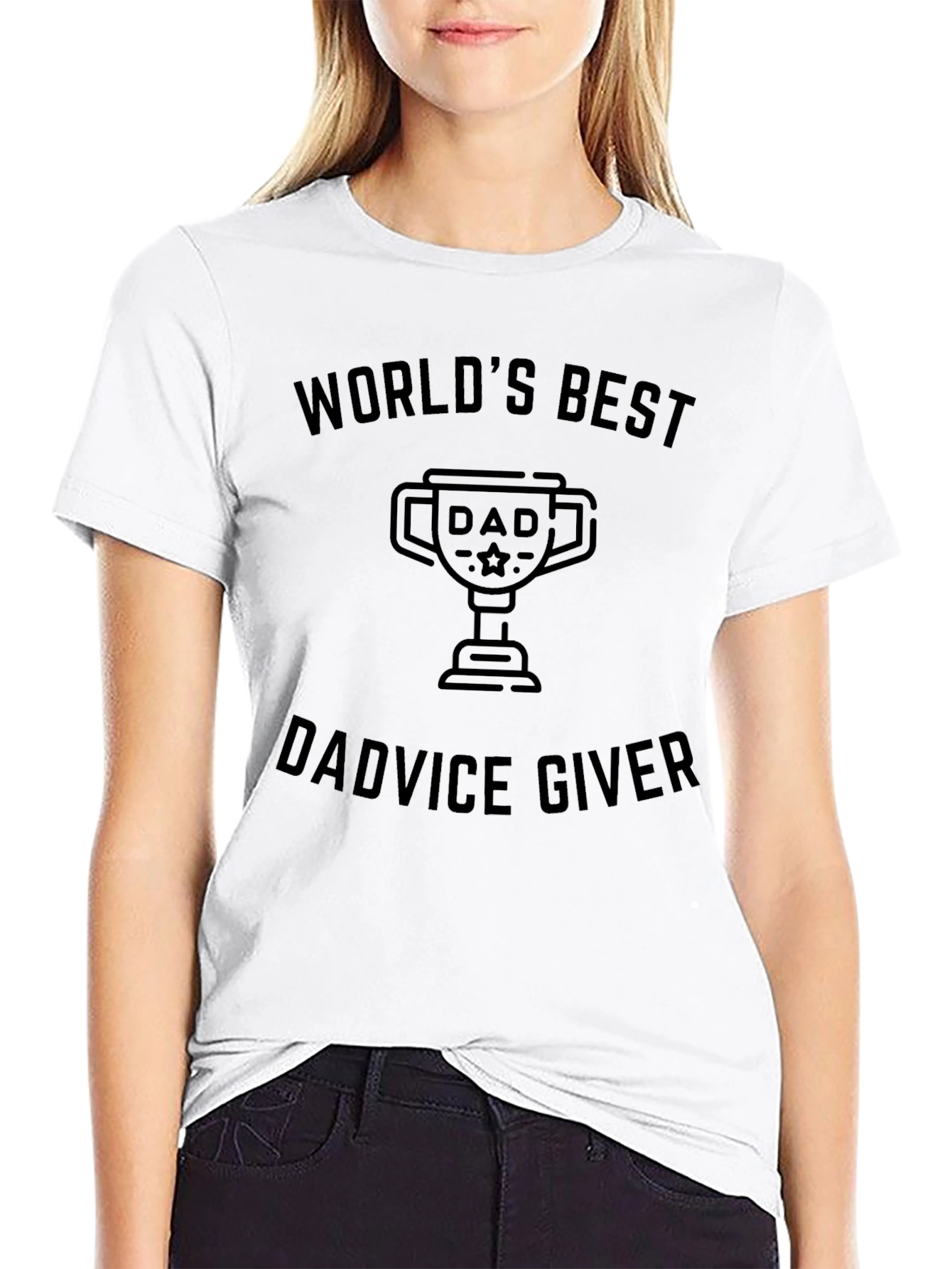 Worlds Best Dadvice Giver Graphic Tee