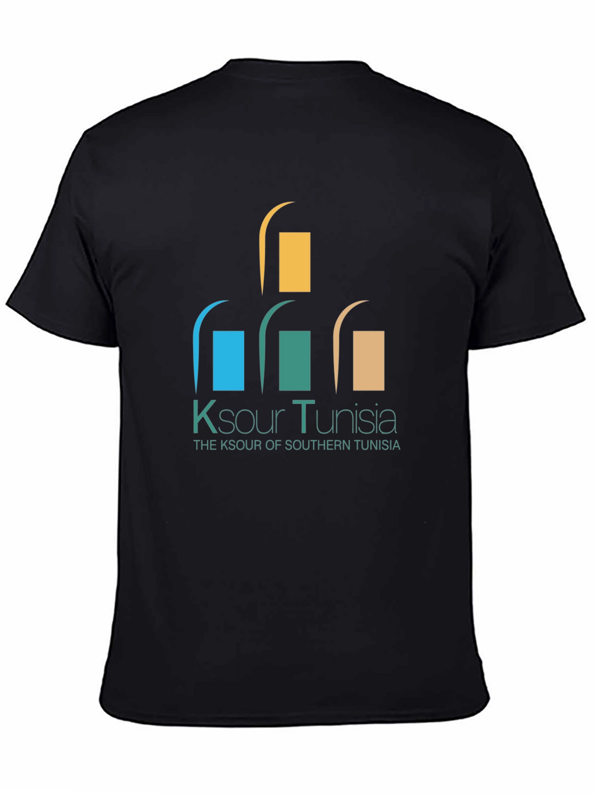 Ksour of Tunisia Black T-Shirt