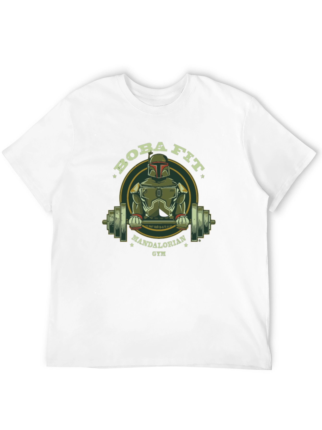 Boba Fit Mandalorian Gym T-Shirt