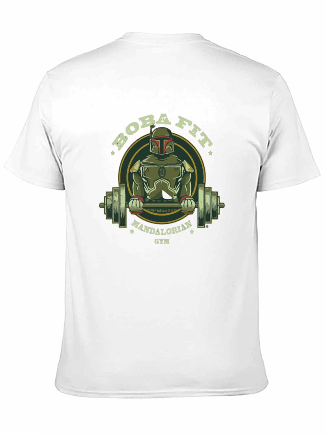 Boba Fit Mandalorian Gym T-Shirt