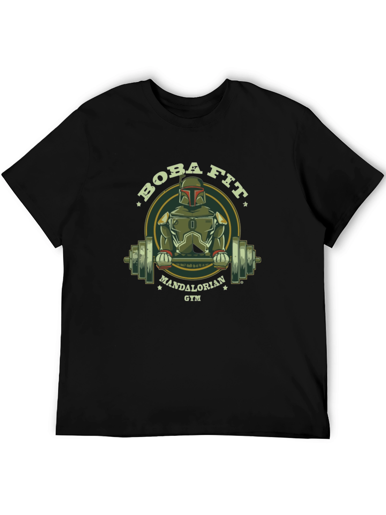 Boba Fit Mandalorian Gym T-Shirt
