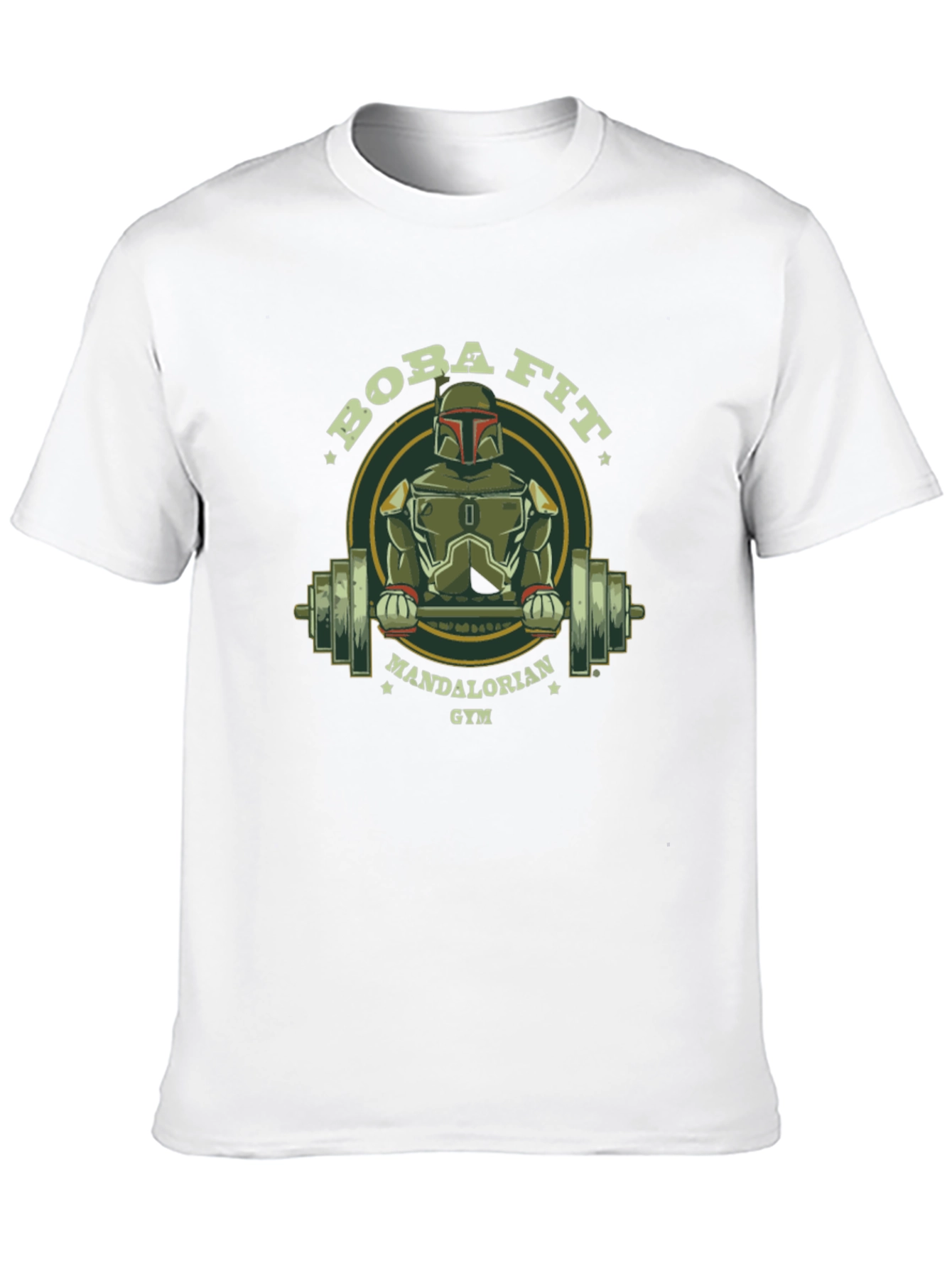 Boba Fit Mandalorian Gym T-Shirt