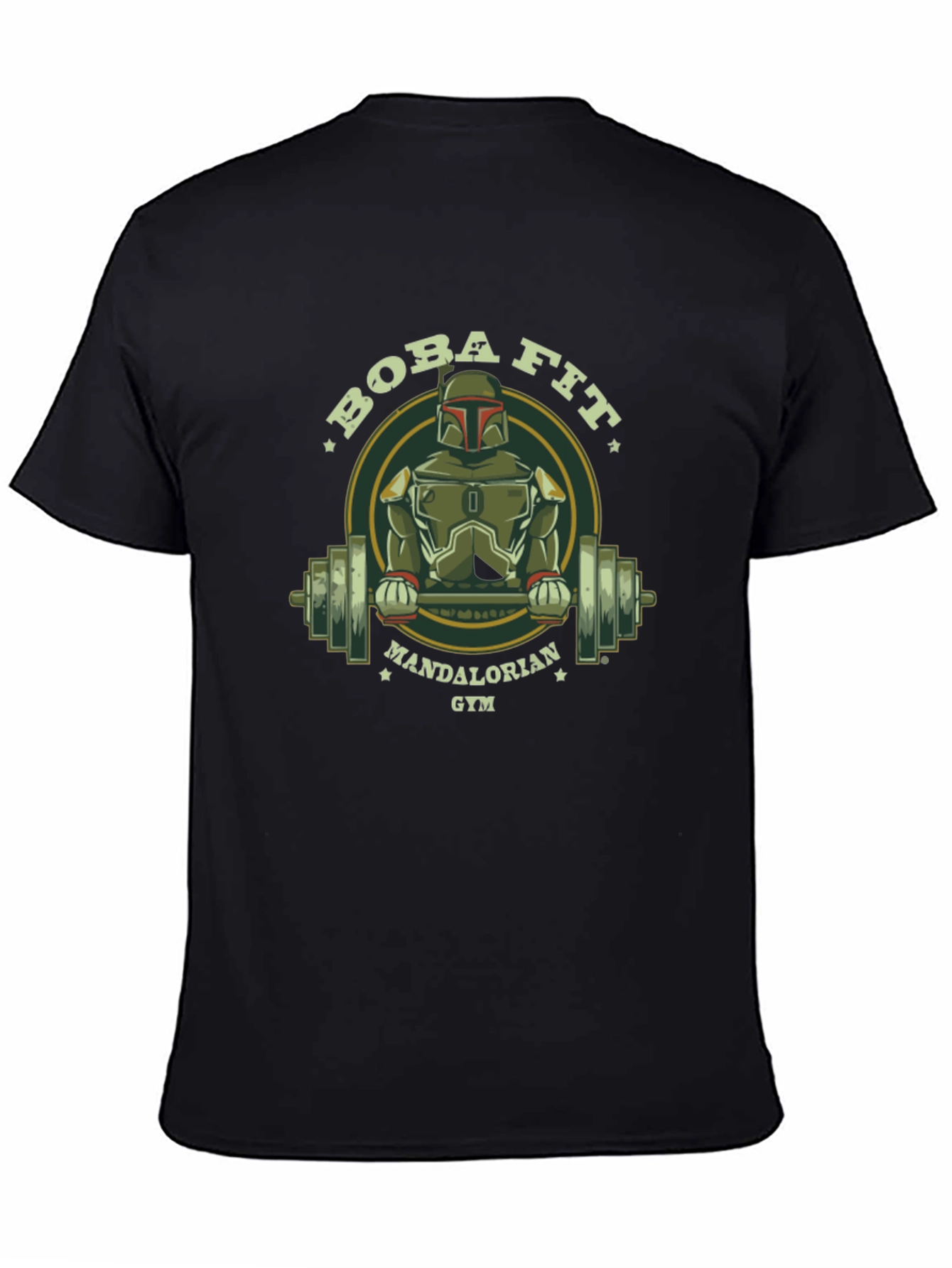Boba Fit Mandalorian Gym T-Shirt