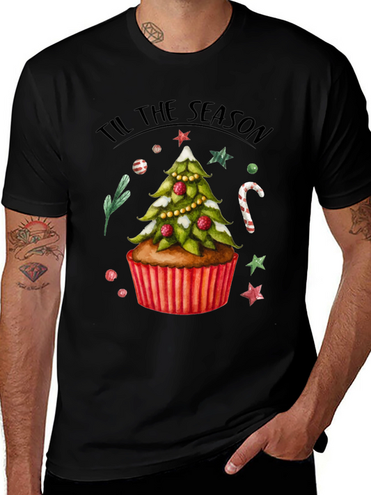 Festive Christmas Cupcake T-Shirt