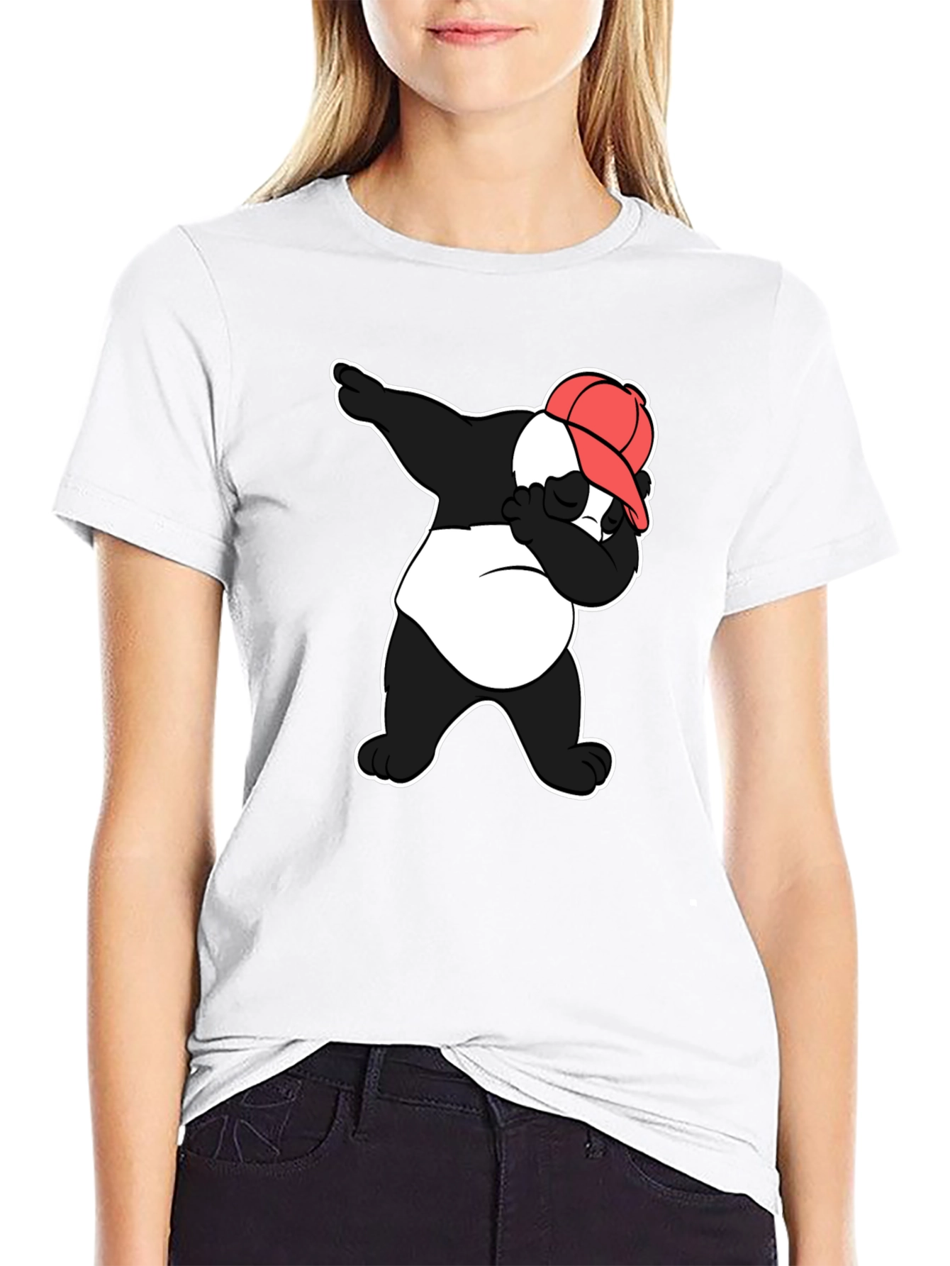 Dabbing Panda T-Shirt - Cool Graphic Tee