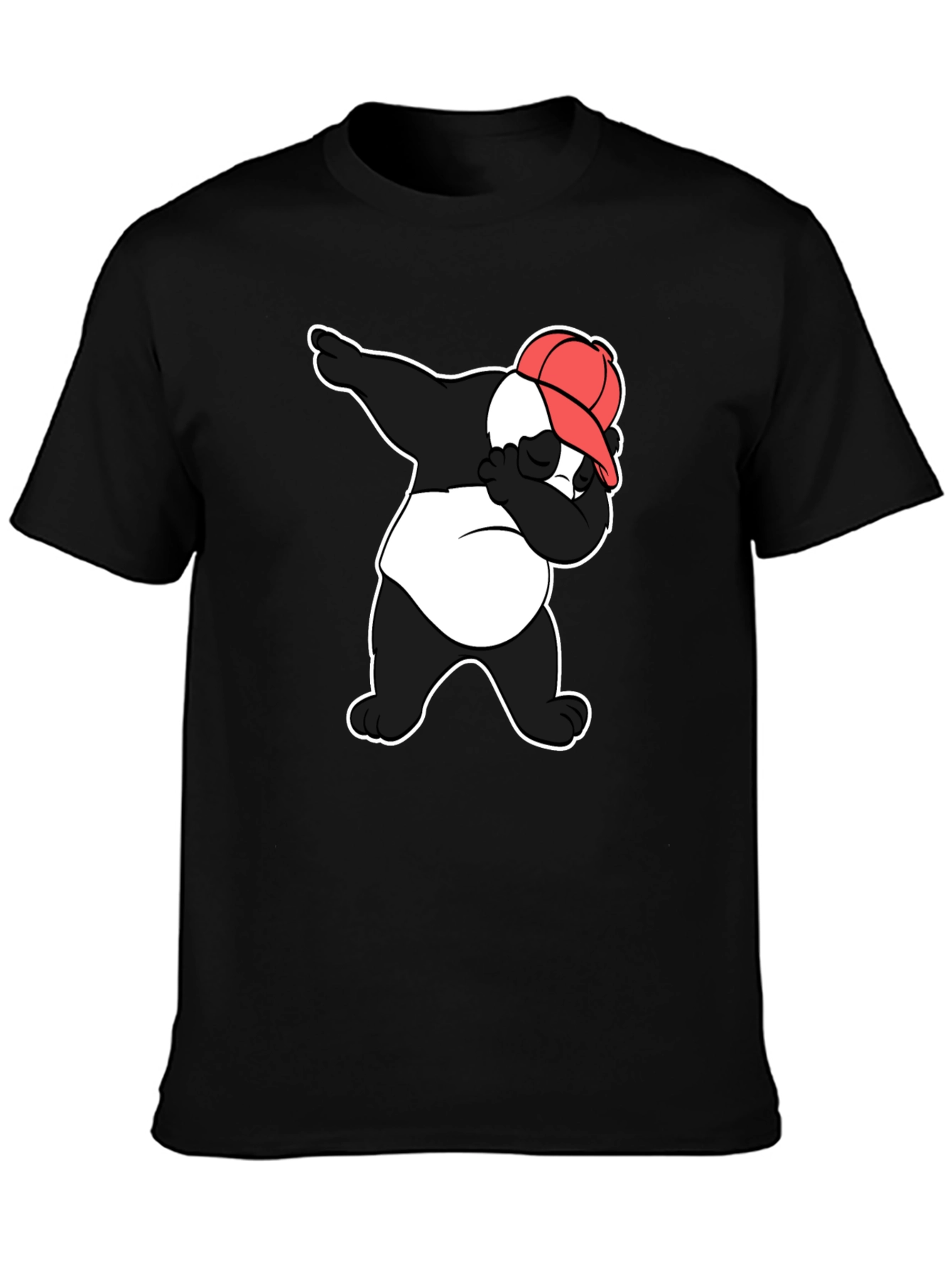 Dabbing Panda T-Shirt - Cool Graphic Tee
