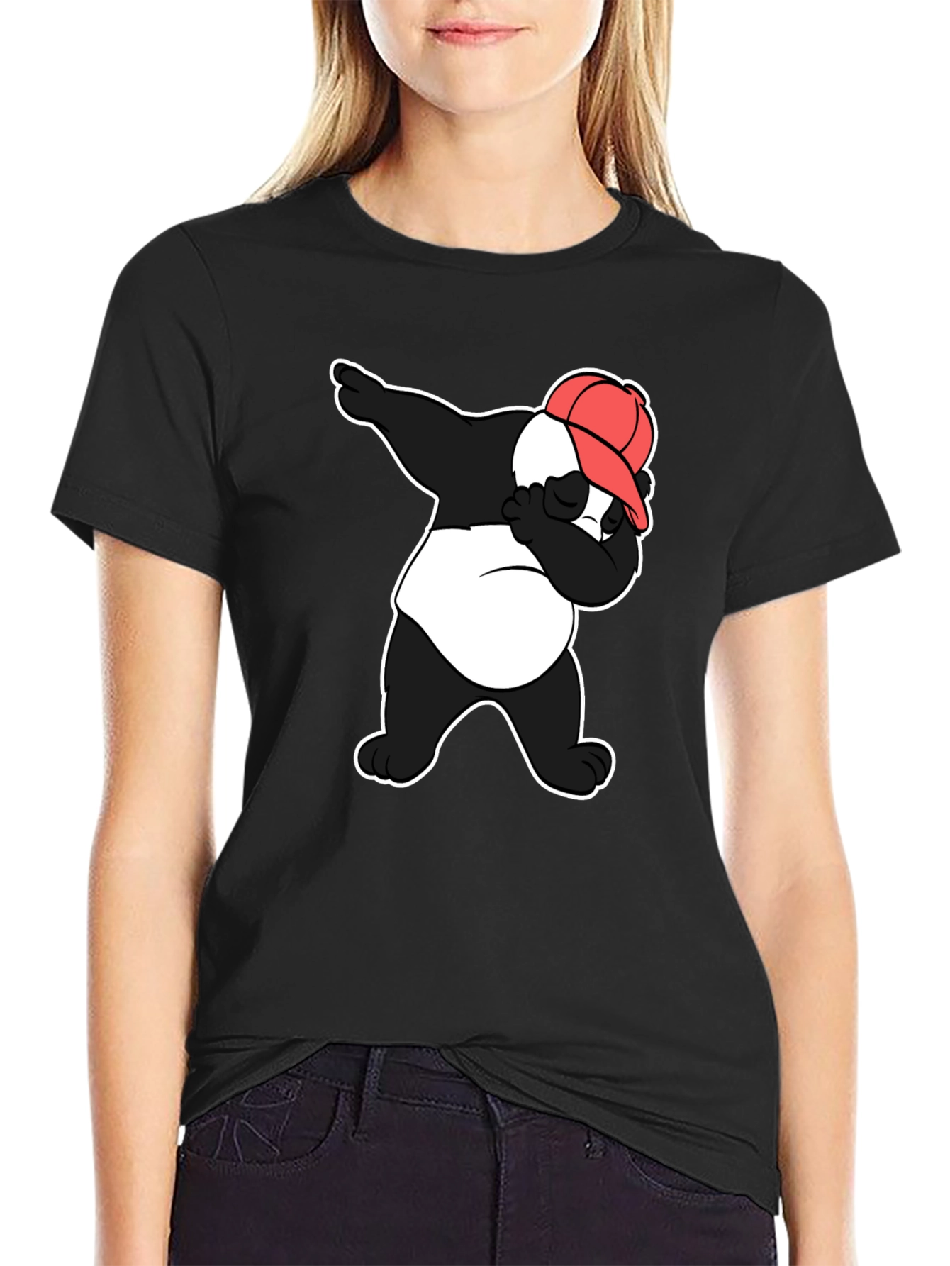 Dabbing Panda T-Shirt - Cool Graphic Tee