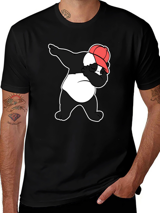Dabbing Panda T-Shirt - Cool Graphic Tee