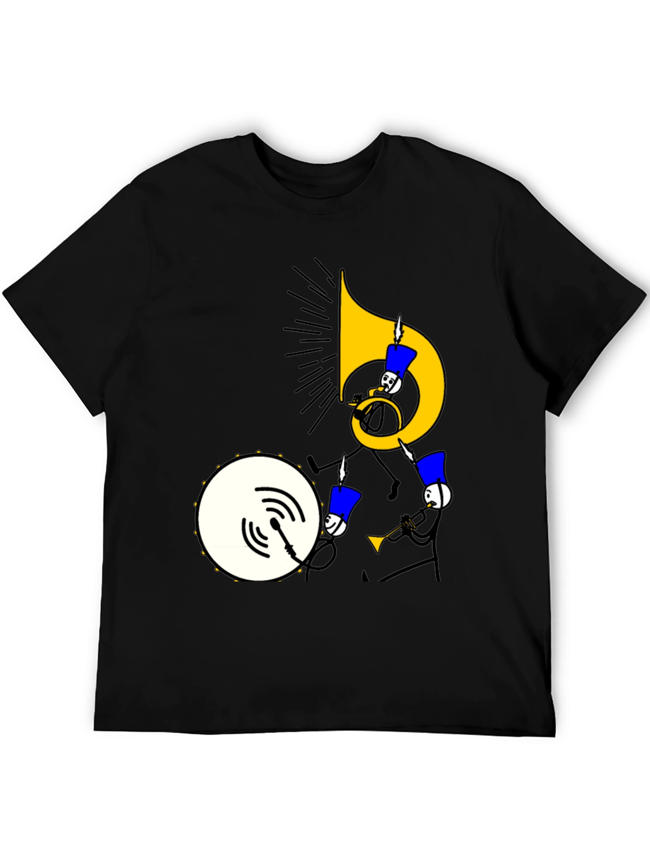 Musical Marching Band Graphic Tee