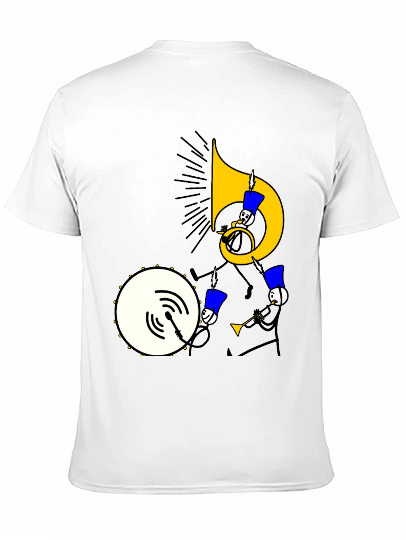 Musical Marching Band Graphic Tee