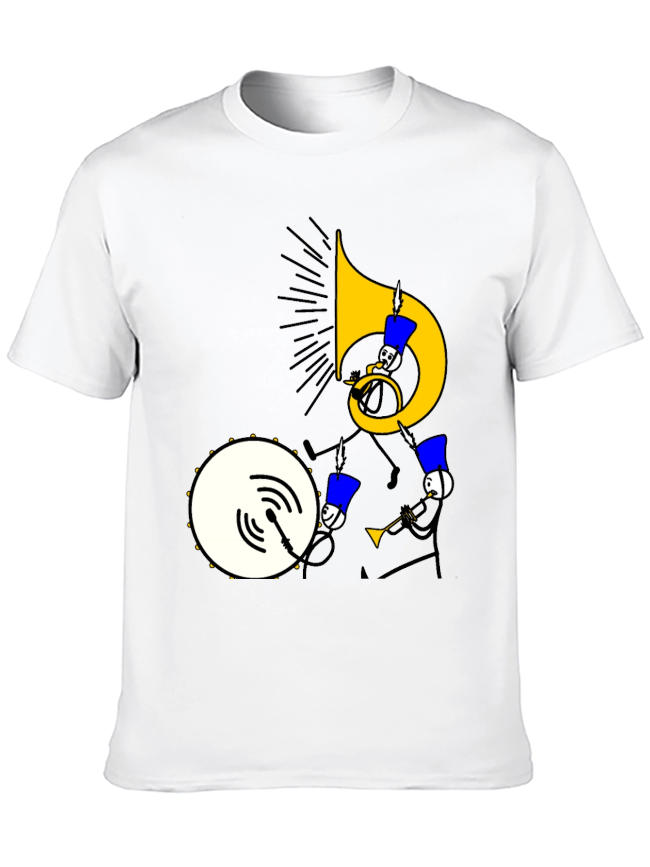 Musical Marching Band Graphic Tee