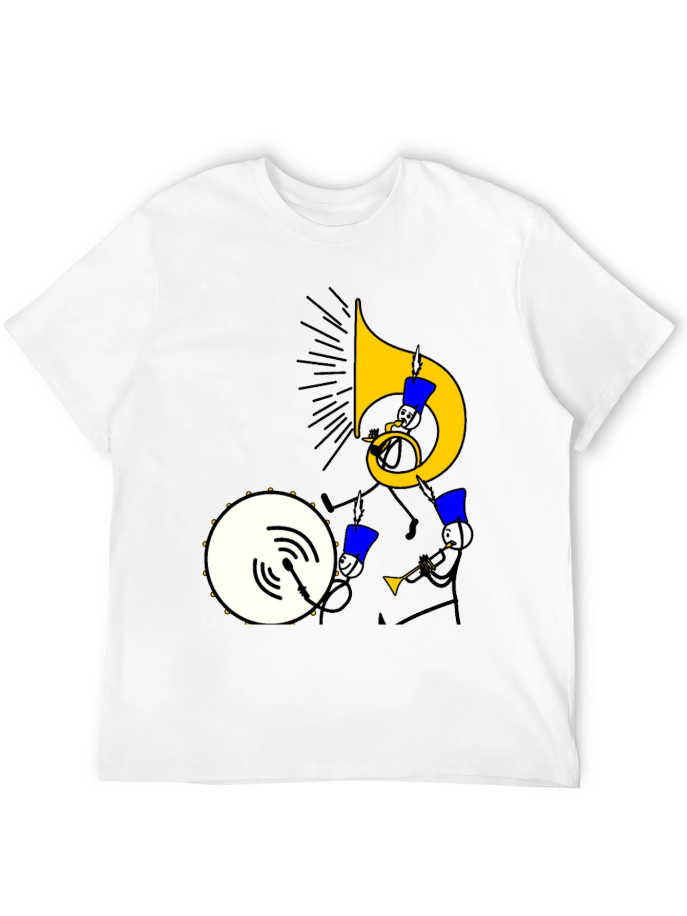 Musical Marching Band Graphic Tee