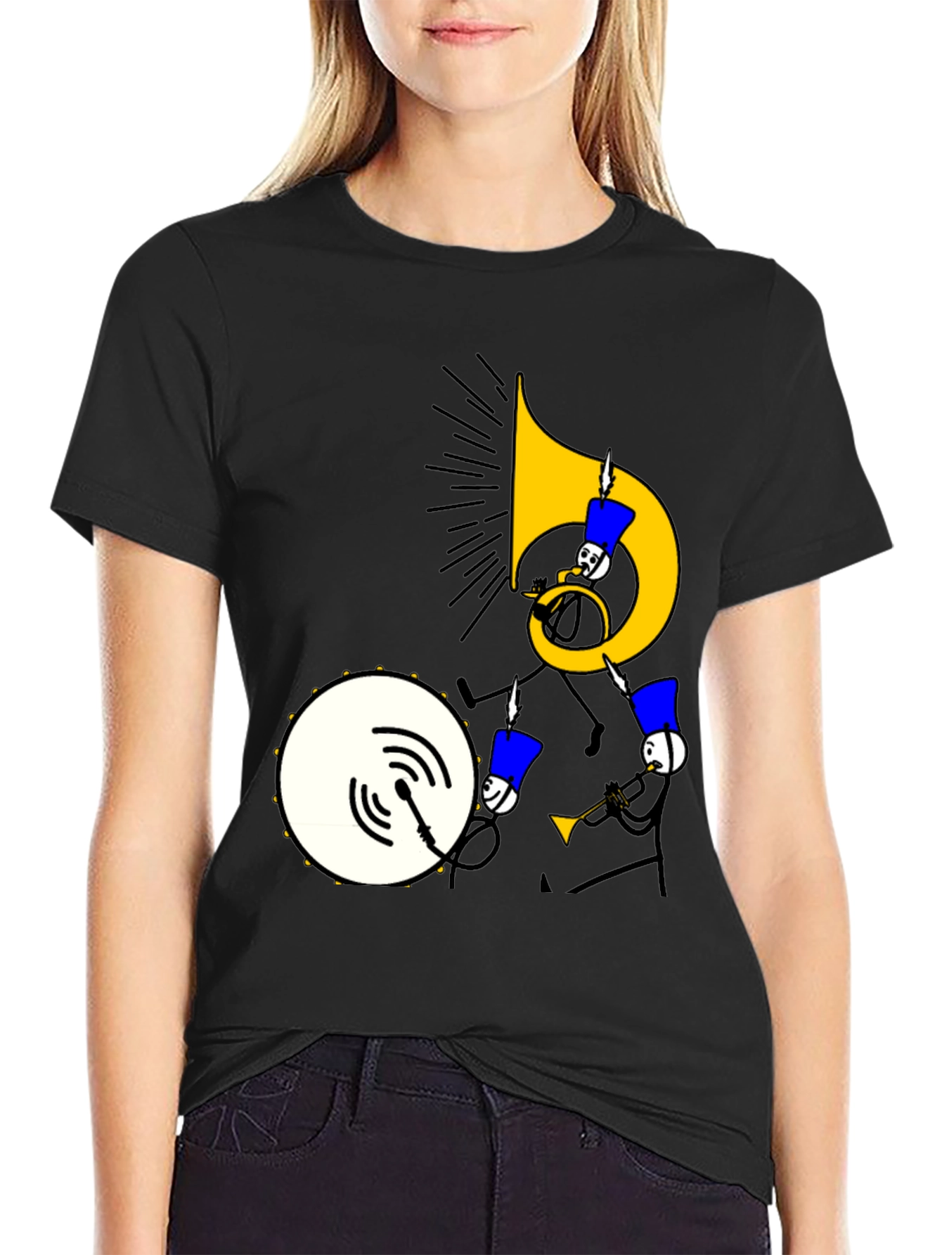 Musical Marching Band Graphic Tee