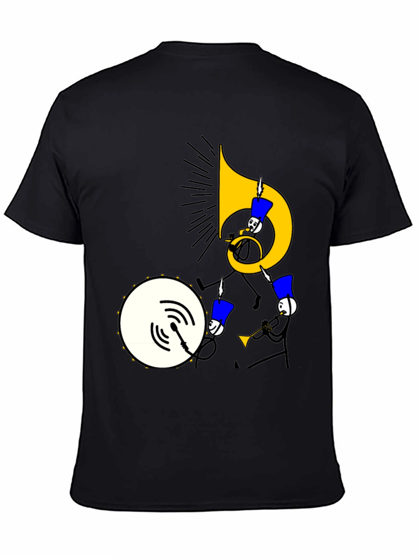 Musical Marching Band Graphic Tee