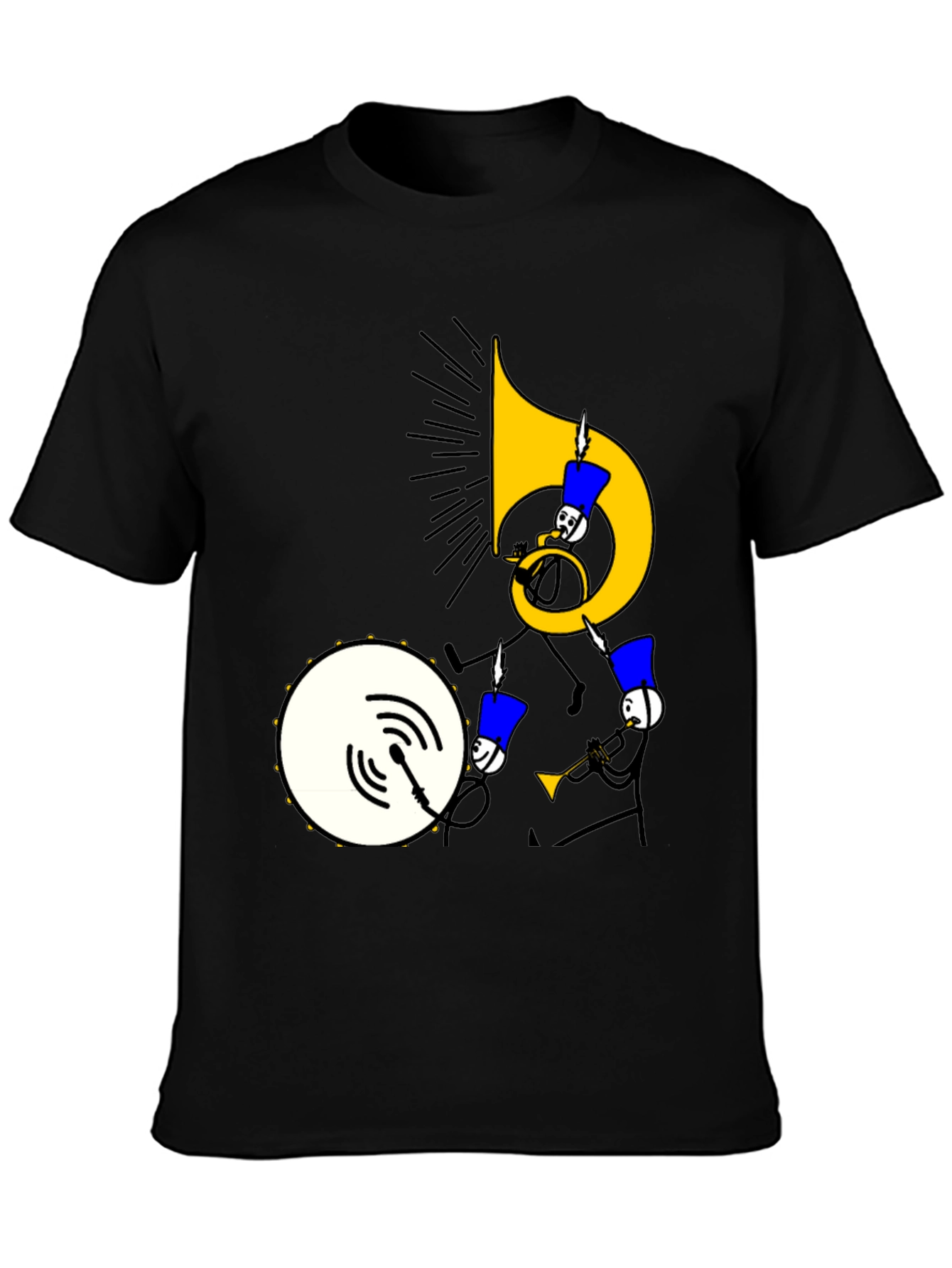 Musical Marching Band Graphic Tee