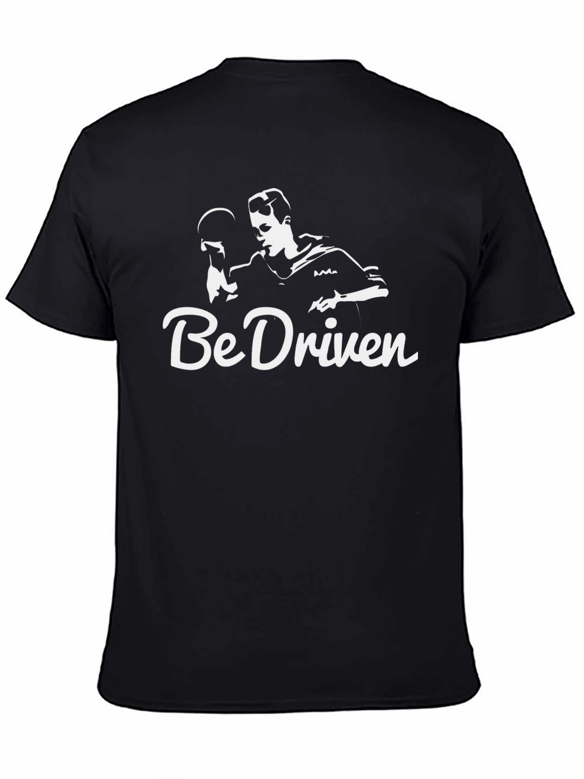 Be Driven Table Tennis Graphic Tee - Black