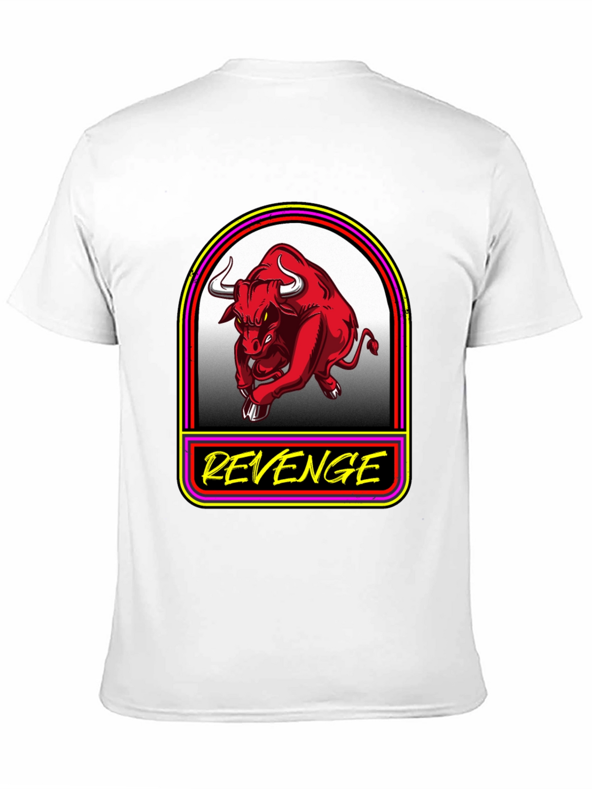 Revenge Graphic Tee - Mens Black T-Shirt
