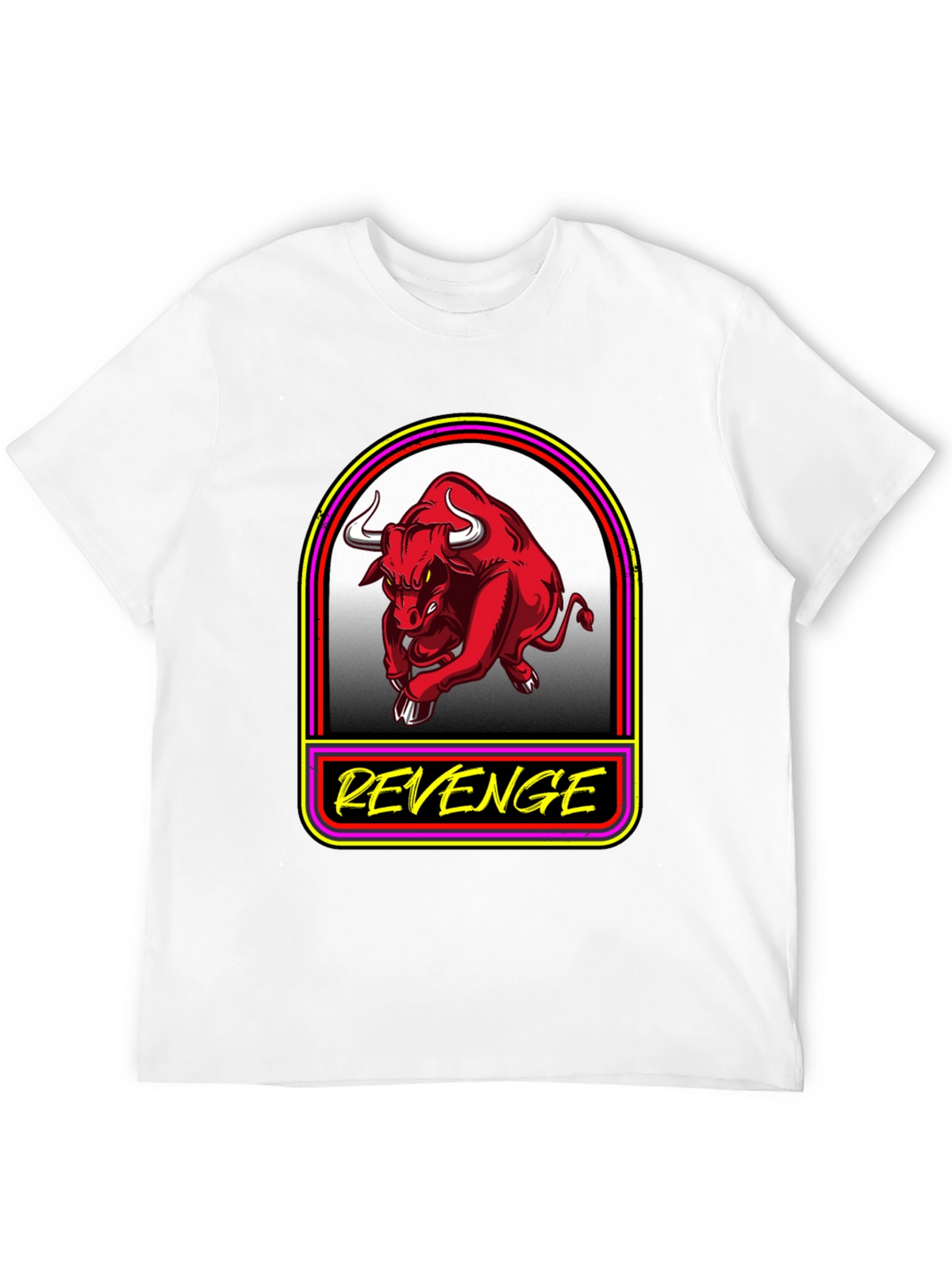 Revenge Graphic Tee - Mens Black T-Shirt