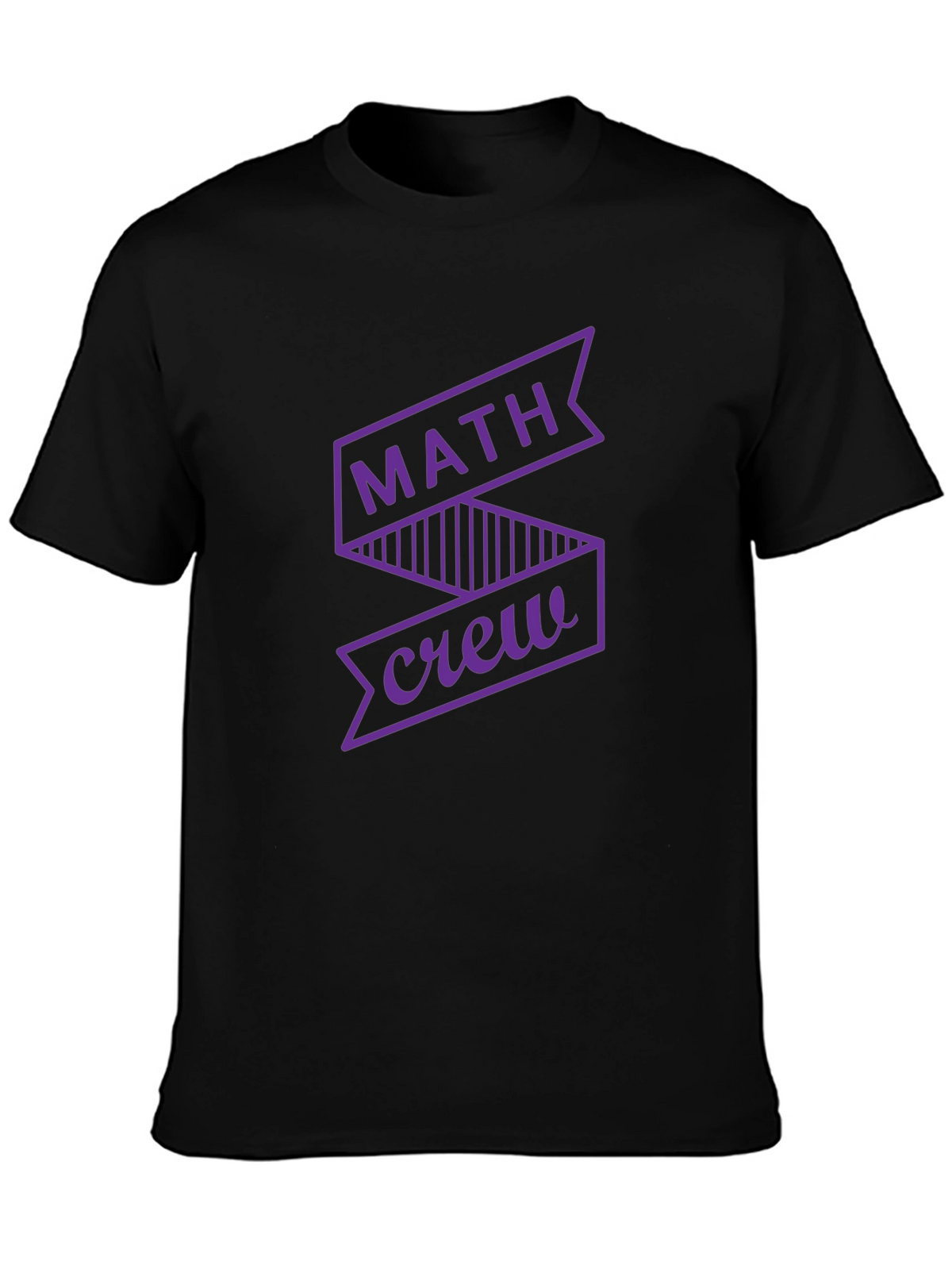 Math Crew Graphic Tee - Black