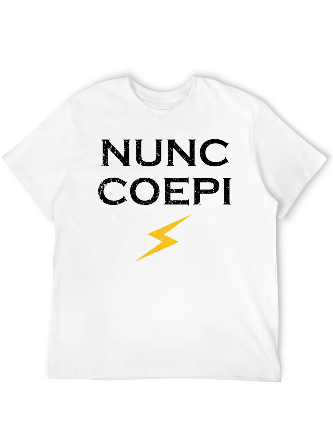 Nunc Coepi Bolt Graphic Tee - Black