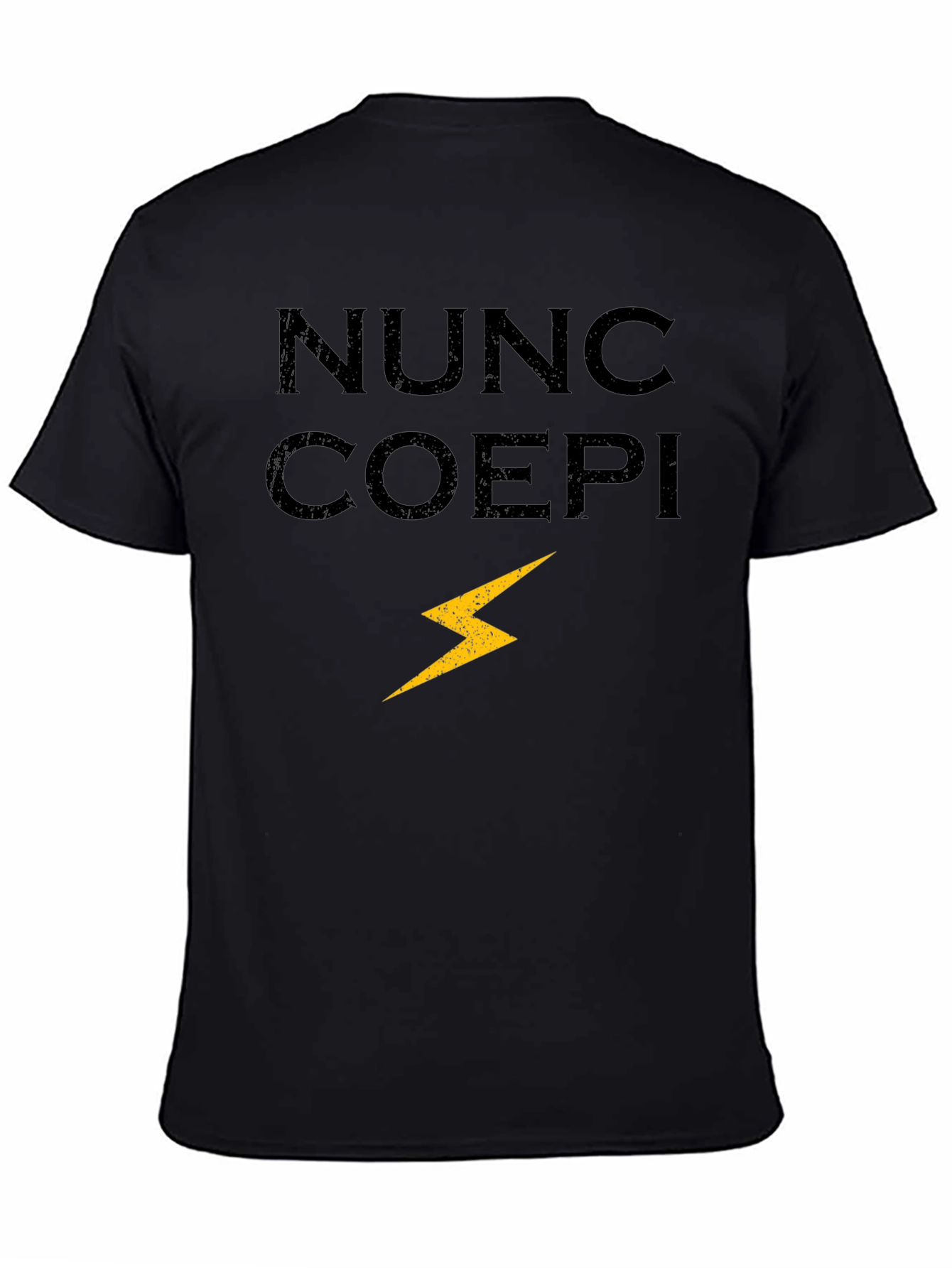 Nunc Coepi Bolt Graphic Tee - Black